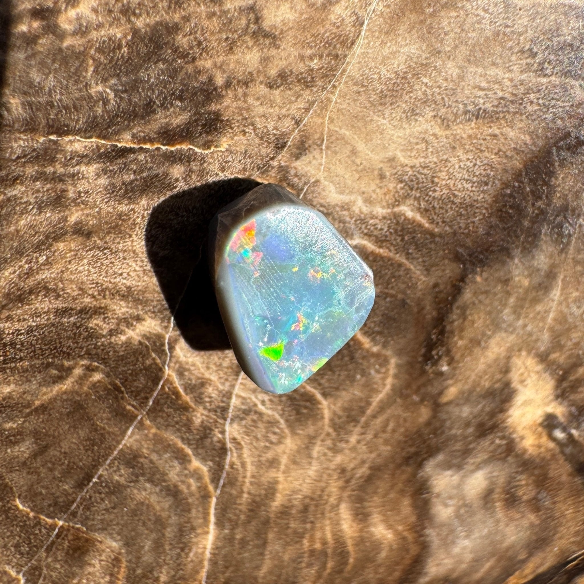 1.3ct Lightning Ridge Freeform Opal | Solid Australian Opal | Hand-Cut