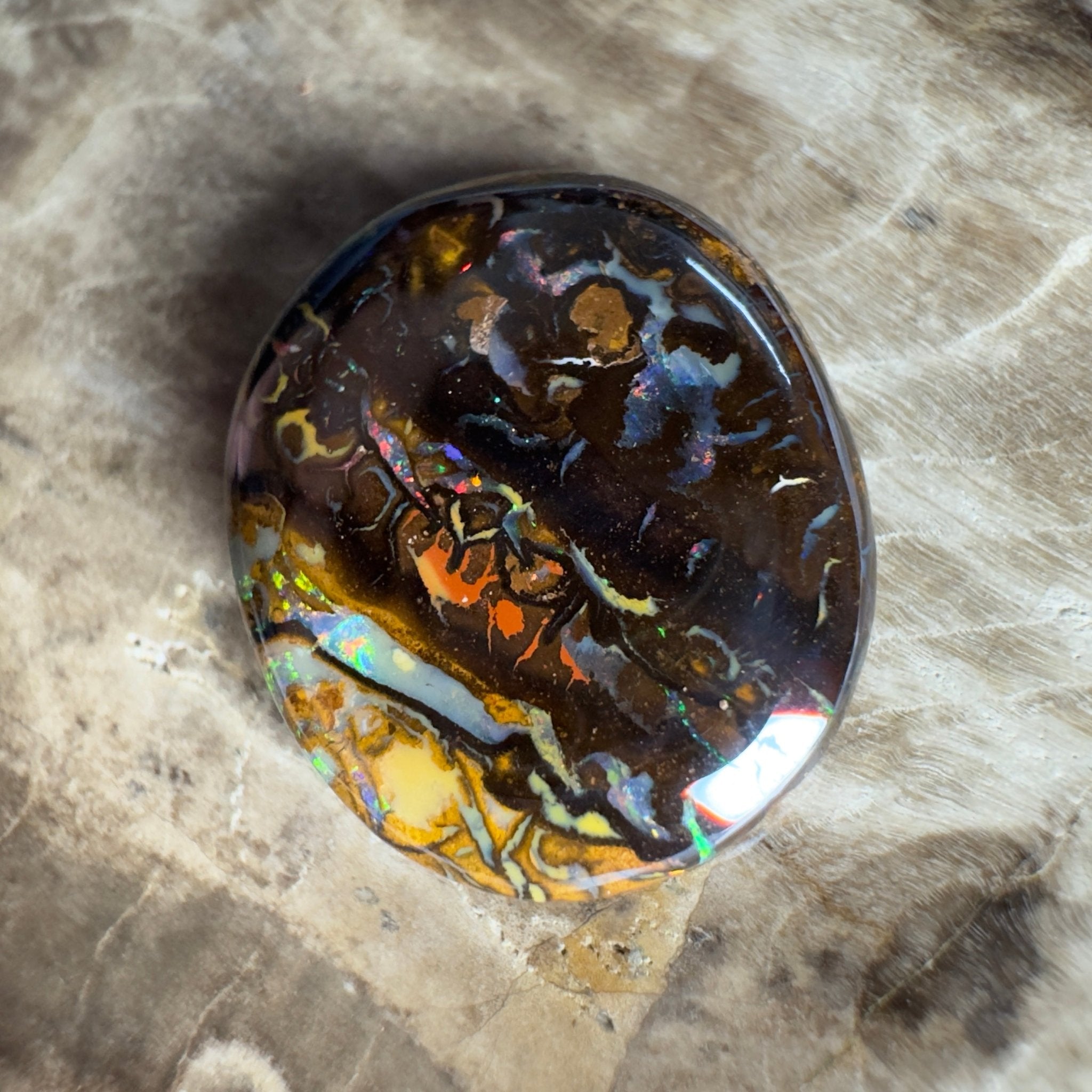 14.9ct Solid Queensland Boulder Opal