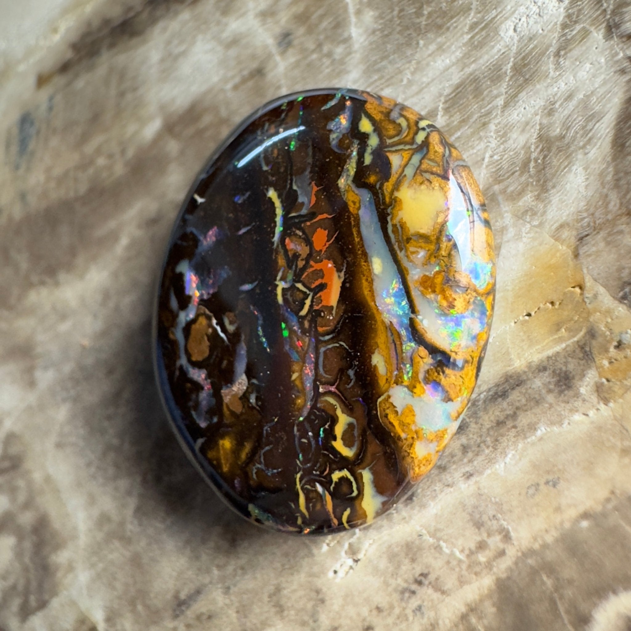 14.9ct Solid Queensland Boulder Opal