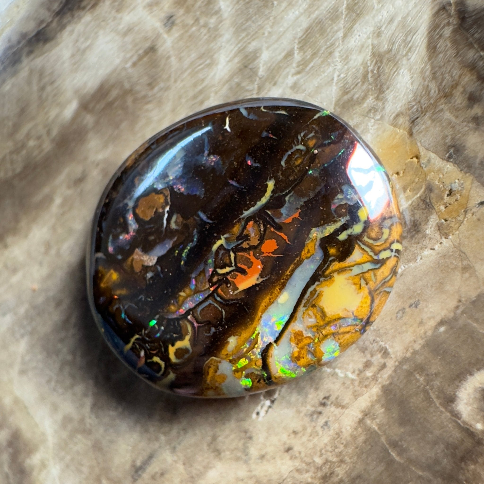 14.9ct Solid Queensland Boulder Opal