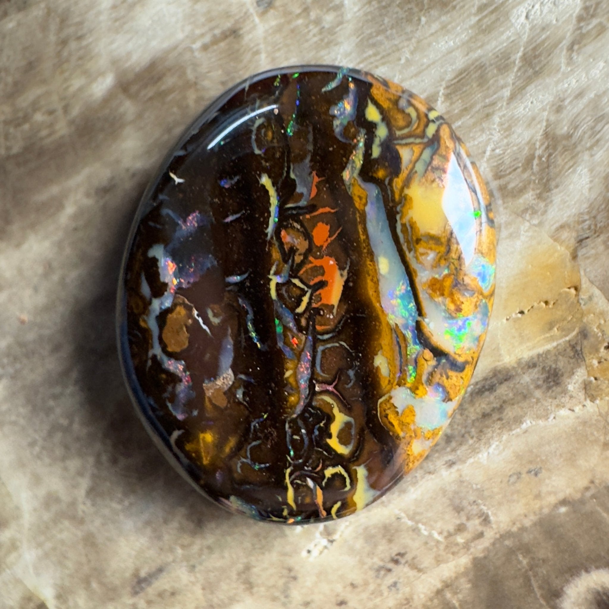 14.9ct Solid Queensland Boulder Opal