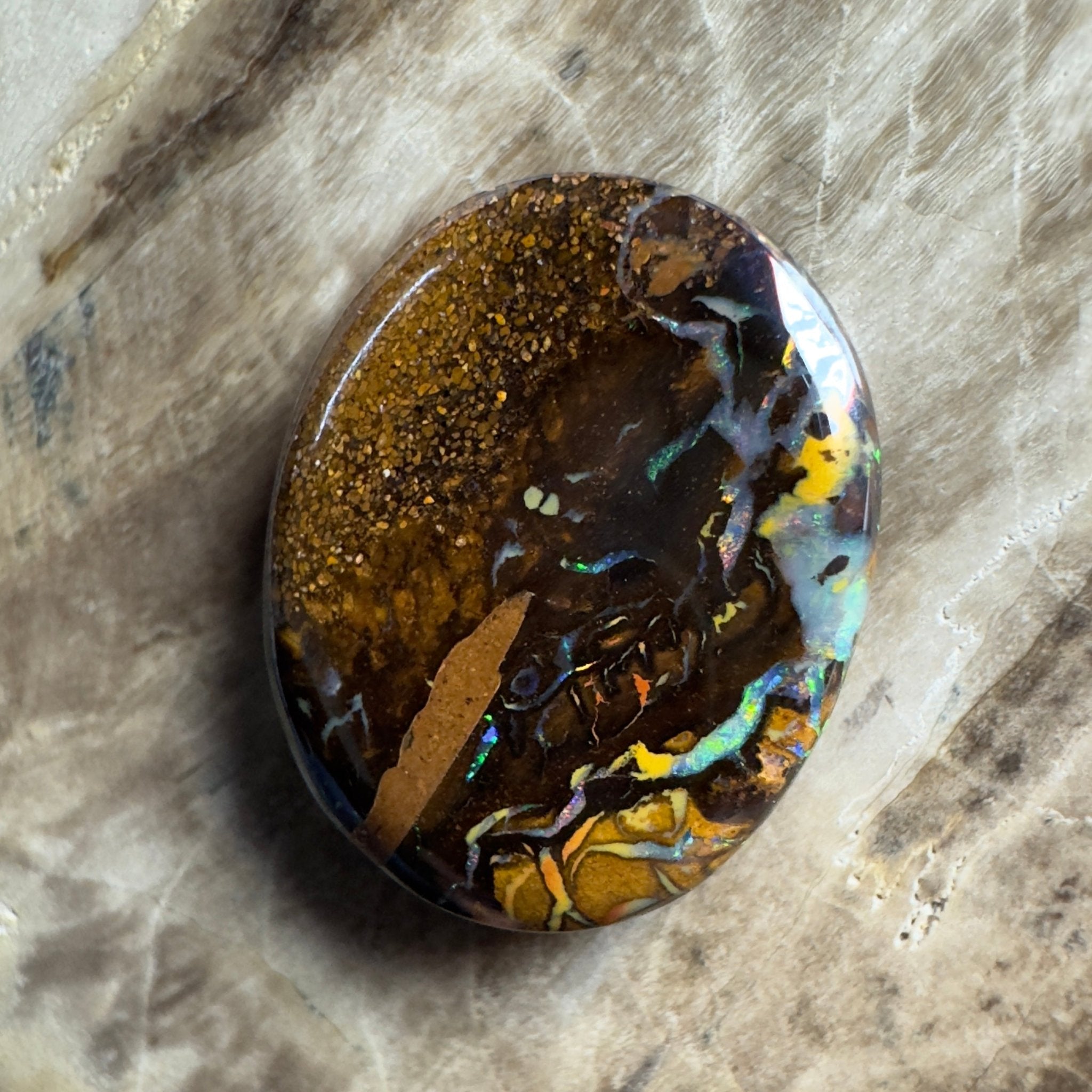 14.9ct Solid Queensland Boulder Opal