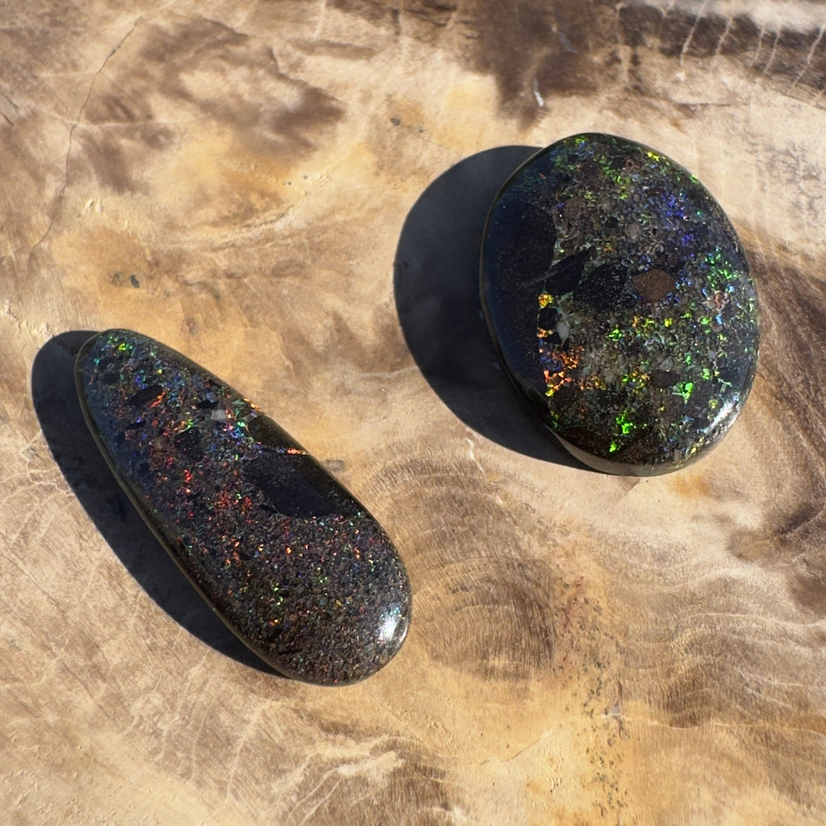 14ct Parcel Andamooka Matrix Opal | Solid Australian Opal | Hand-Cut
