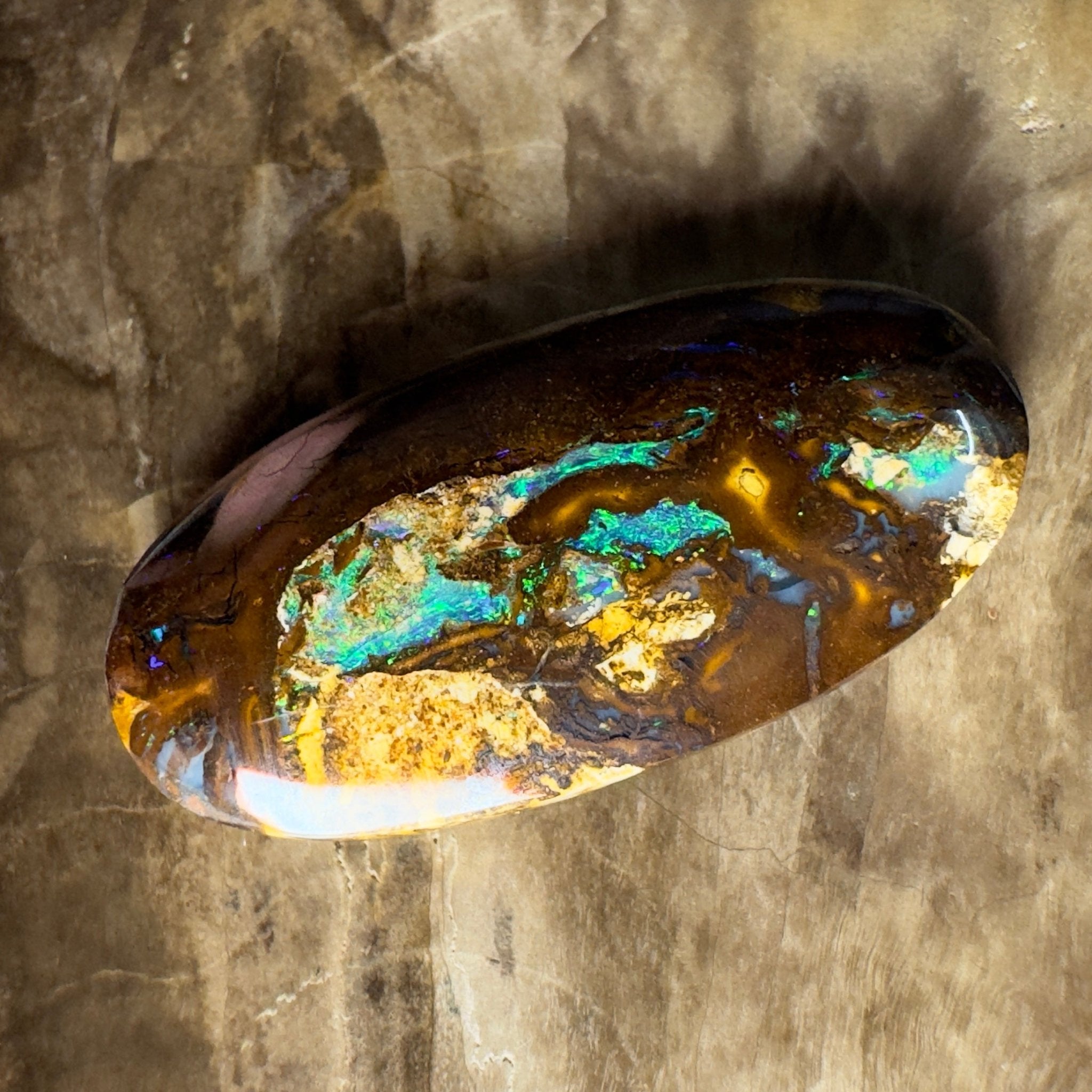 15.6ct Solid Queensland Boulder Opal