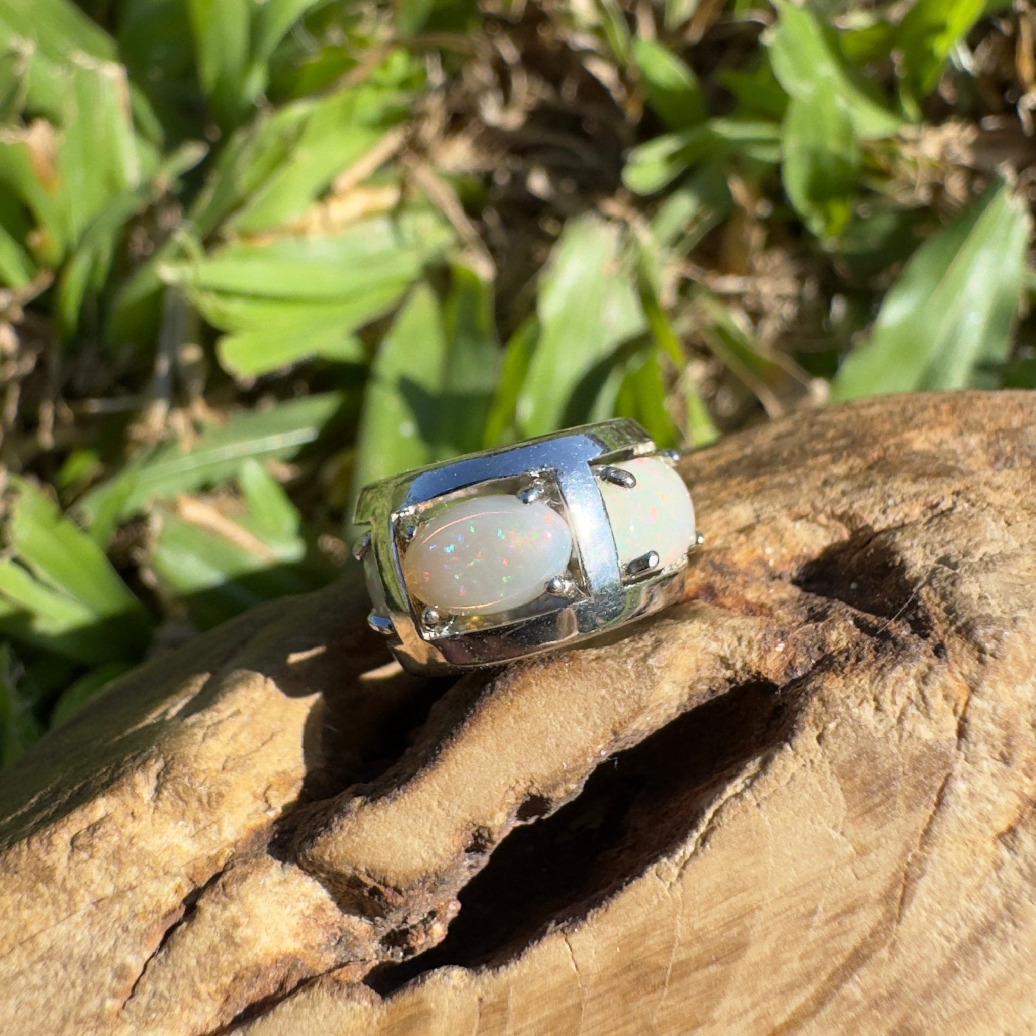 1.5ct Coober Pedy Opal Pandora Style Bead ~ 'Coober Collection' | 925 Sterling Silver | Solid Australian Opal