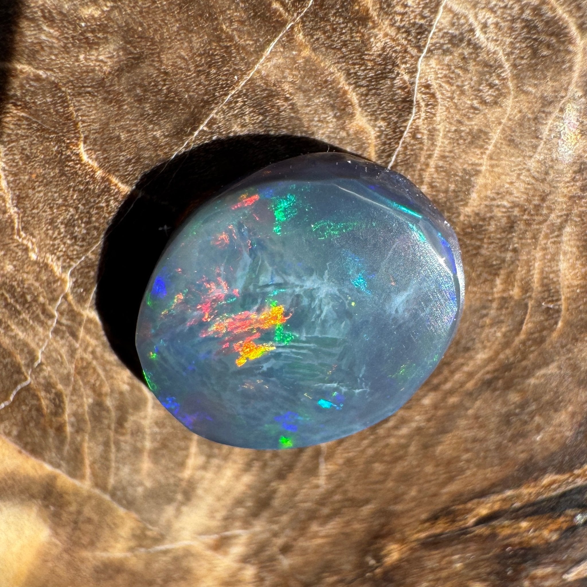 1.5ct Lightning Ridge Freeform Opal | Solid Australian Opal | Hand-Cut