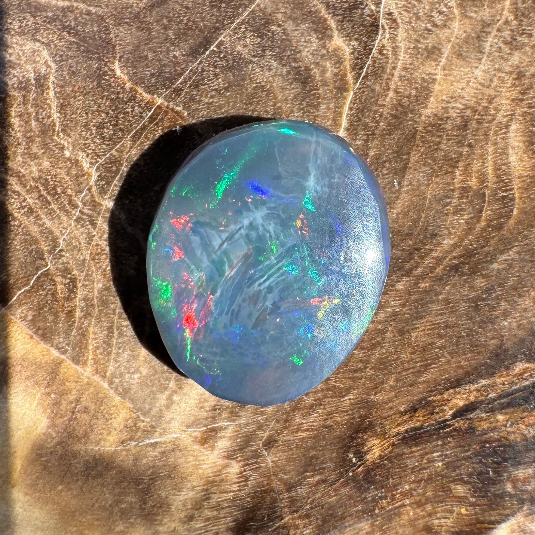 1.5ct Lightning Ridge Freeform Opal | Solid Australian Opal | Hand-Cut