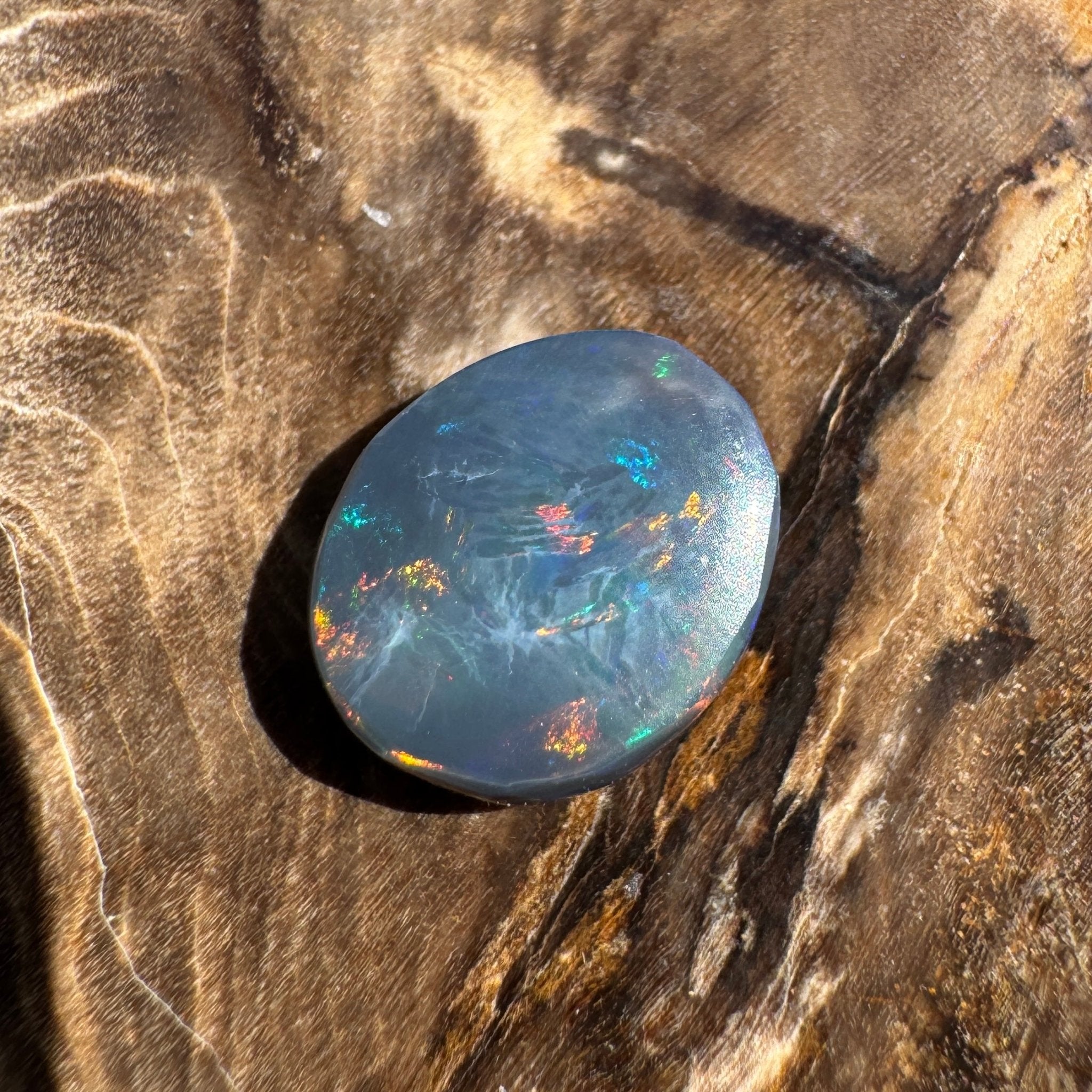 1.5ct Lightning Ridge Freeform Opal | Solid Australian Opal | Hand-Cut
