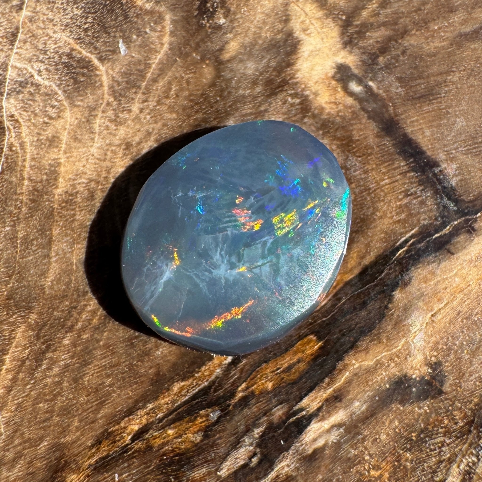 1.5ct Lightning Ridge Freeform Opal | Solid Australian Opal | Hand-Cut