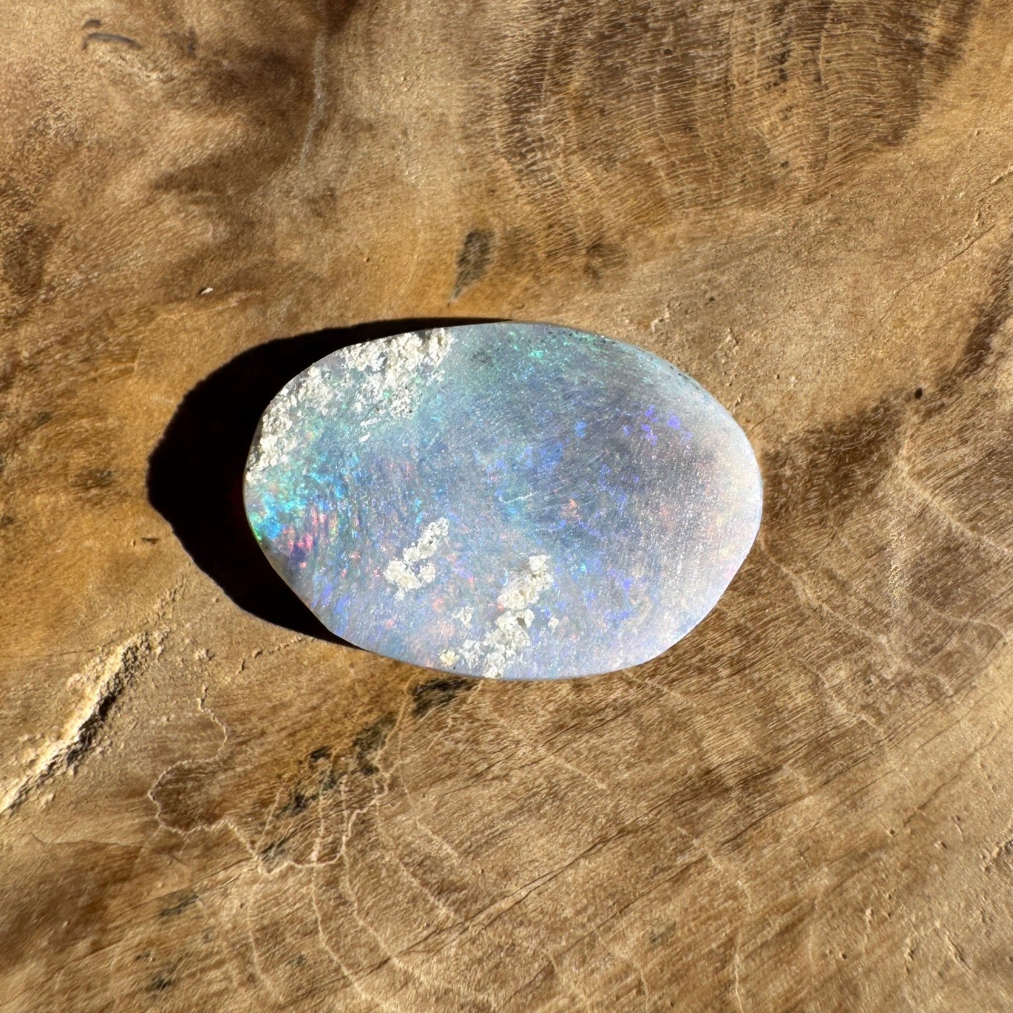1.5ct Lightning Ridge Semi Black | Solid Australian Opal | Hand-Cut
