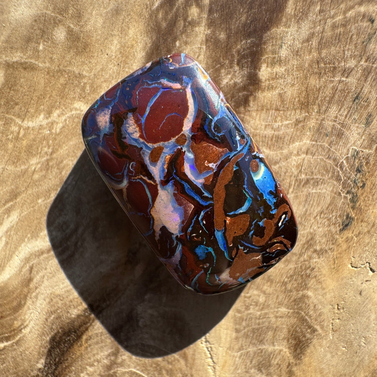 15ct Queensland Boulder Opal | Solid Australian Opal | Hand-Cut