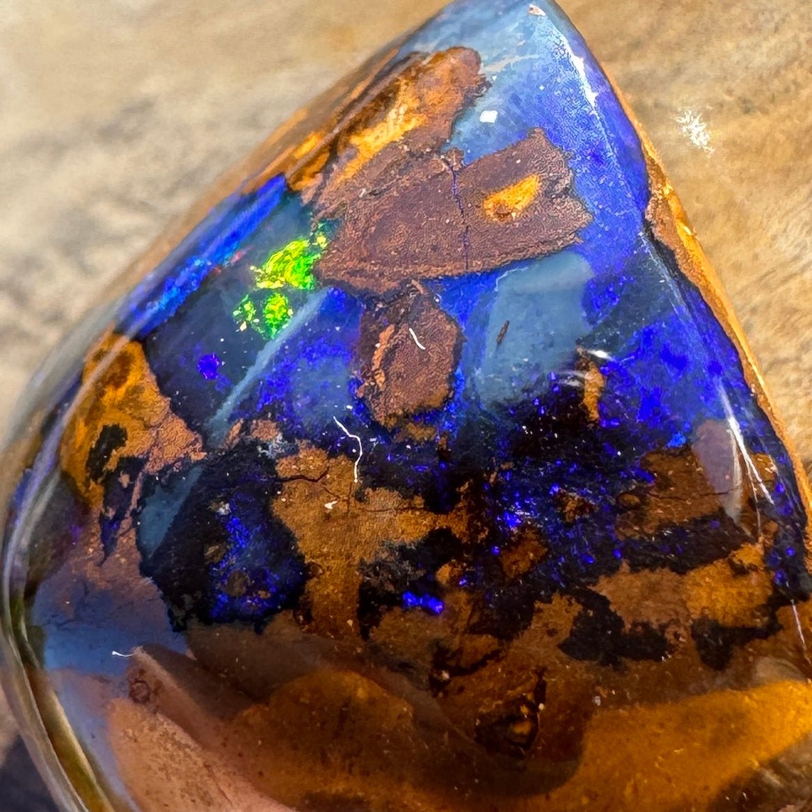 16.9ct Queensland Boulder Opal | Solid Australian Opal | Hand-Cut