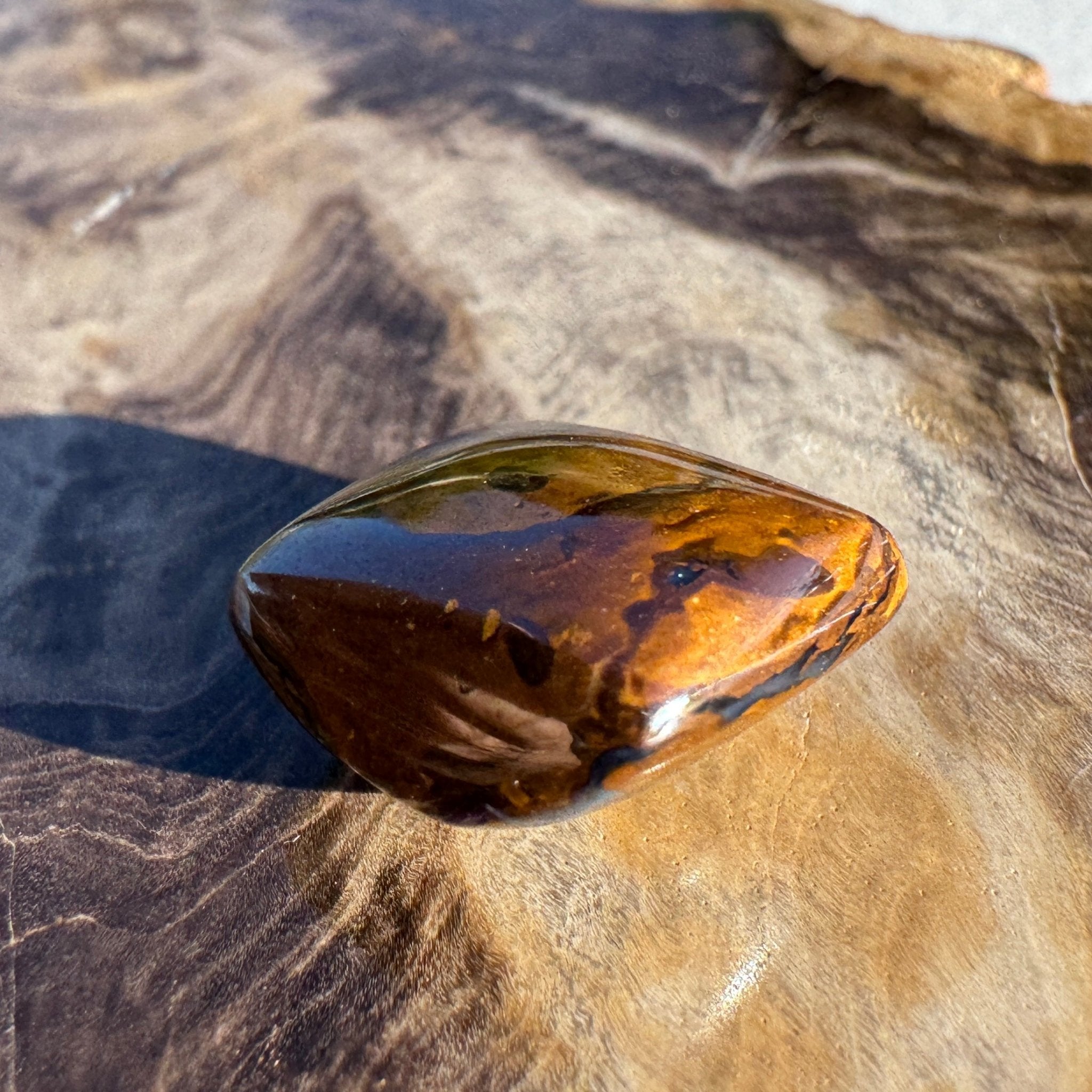 16.9ct Queensland Boulder Opal | Solid Australian Opal | Hand-Cut