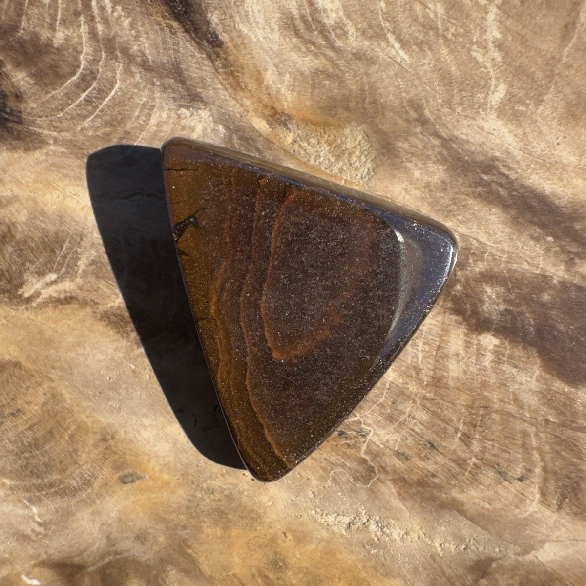 16ct Queensland Boulder Opal | Solid Australian Opal | Hand-Cut