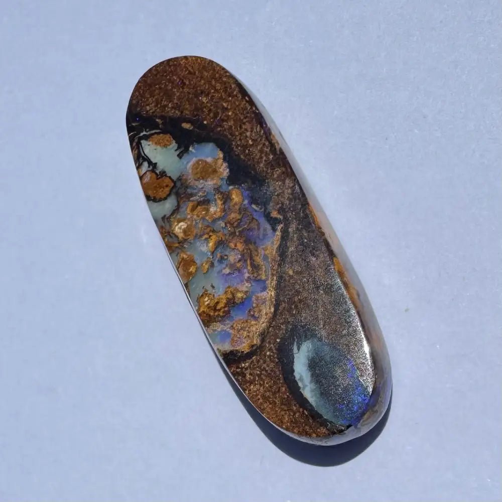 17.3ct Hand - cut Queensland Boulder Opal