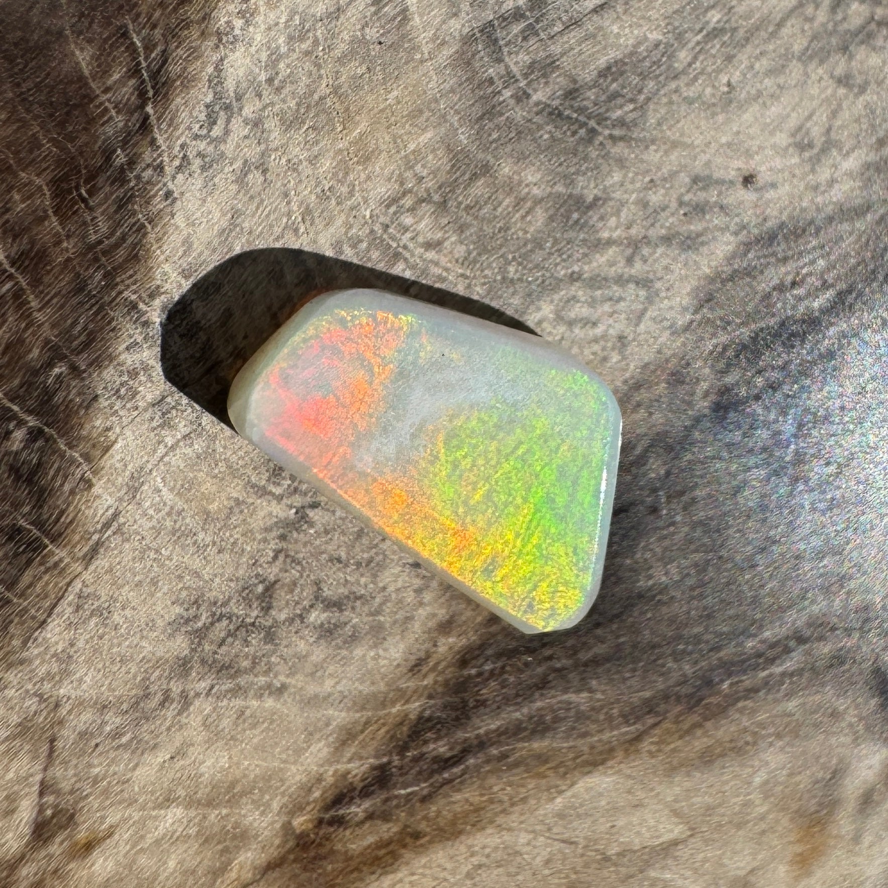 1.8ct Coober Pedy Opal | Solid Australian Opal | Hand-Cut