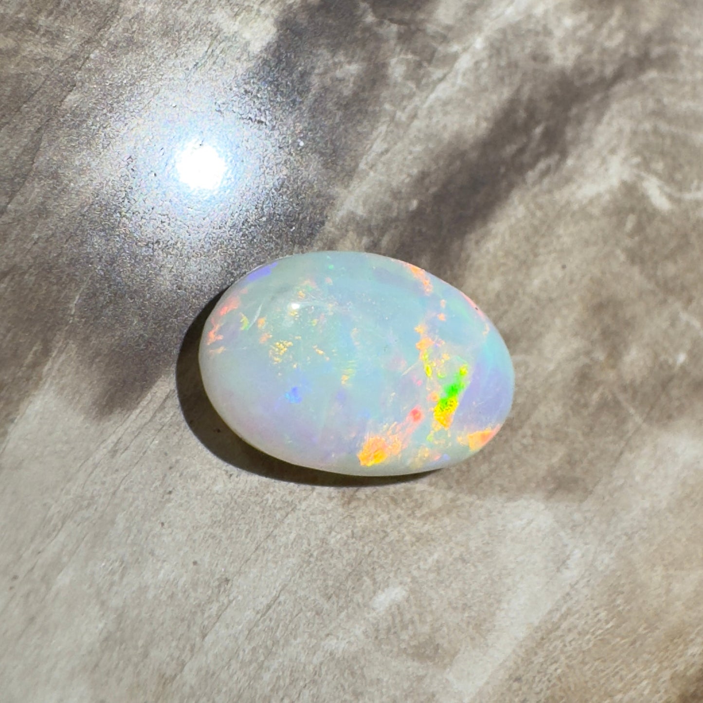 1.8ct Hand - Cut Solid Lightning Ridge Opal