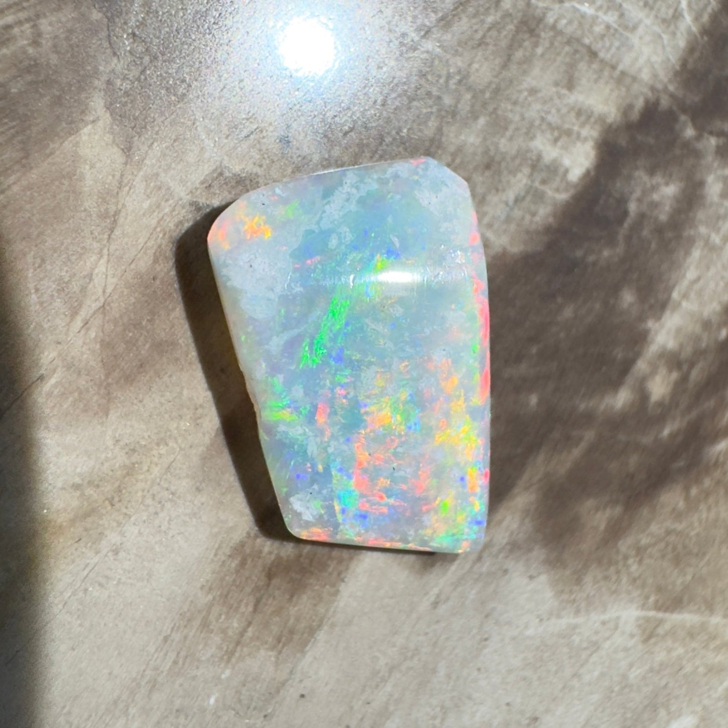 1.8ct Hand - Cut Solid Lightning Ridge Opal