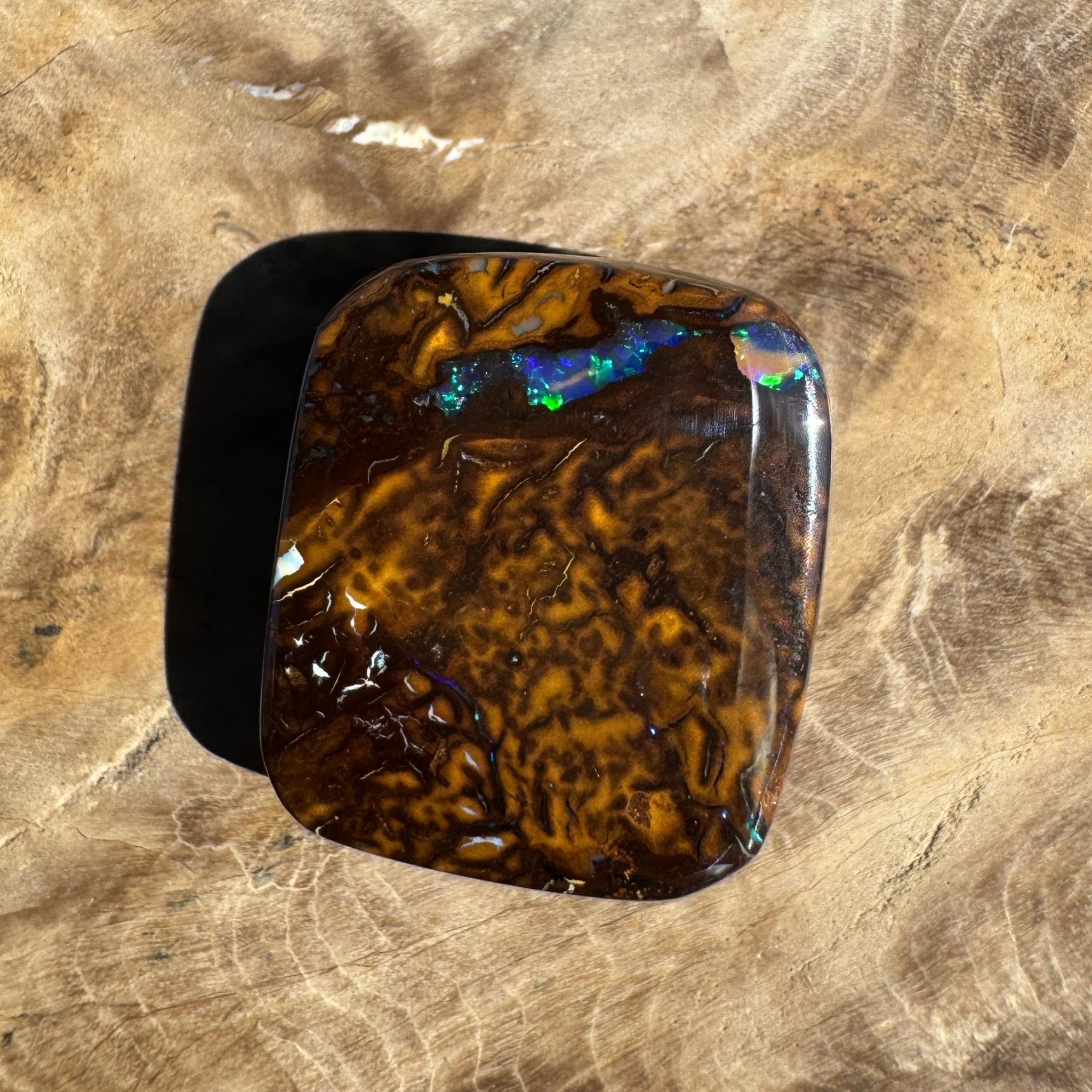 18ct Queensland Boulder Opal | Solid Australian Opal | Hand-Cut