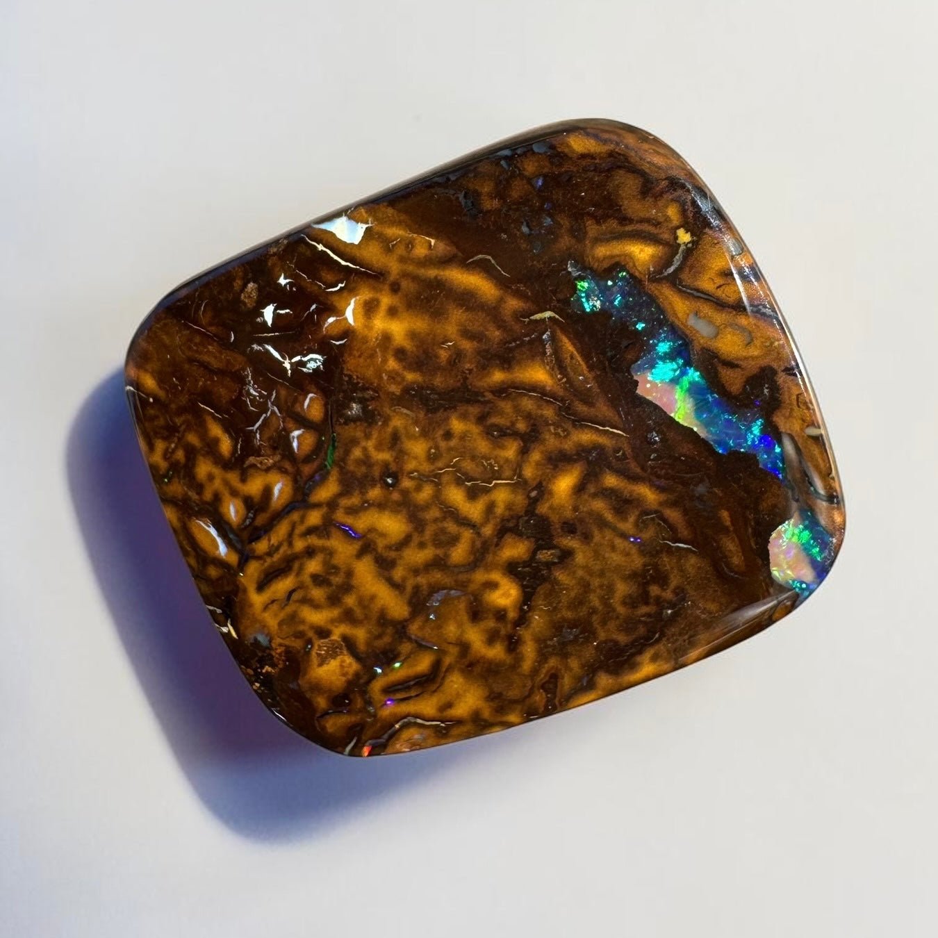 18ct Queensland Boulder Opal | Solid Australian Opal | Hand-Cut