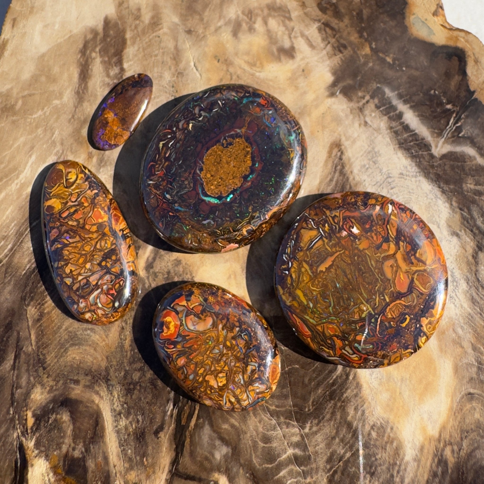 194ct Queensland Boulder Opal Parcel | Solid Australian Opal