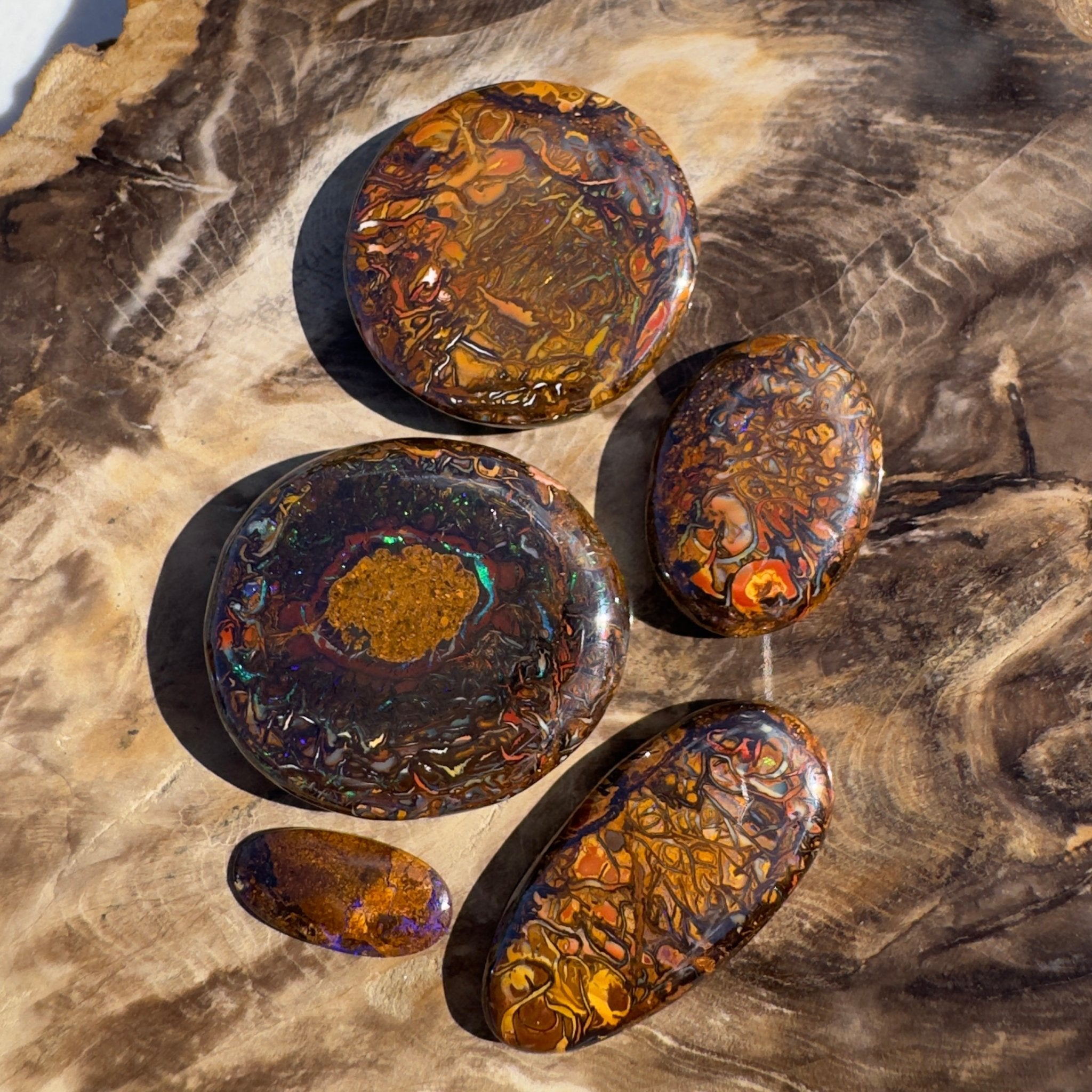 194ct Queensland Boulder Opal Parcel | Solid Australian Opal