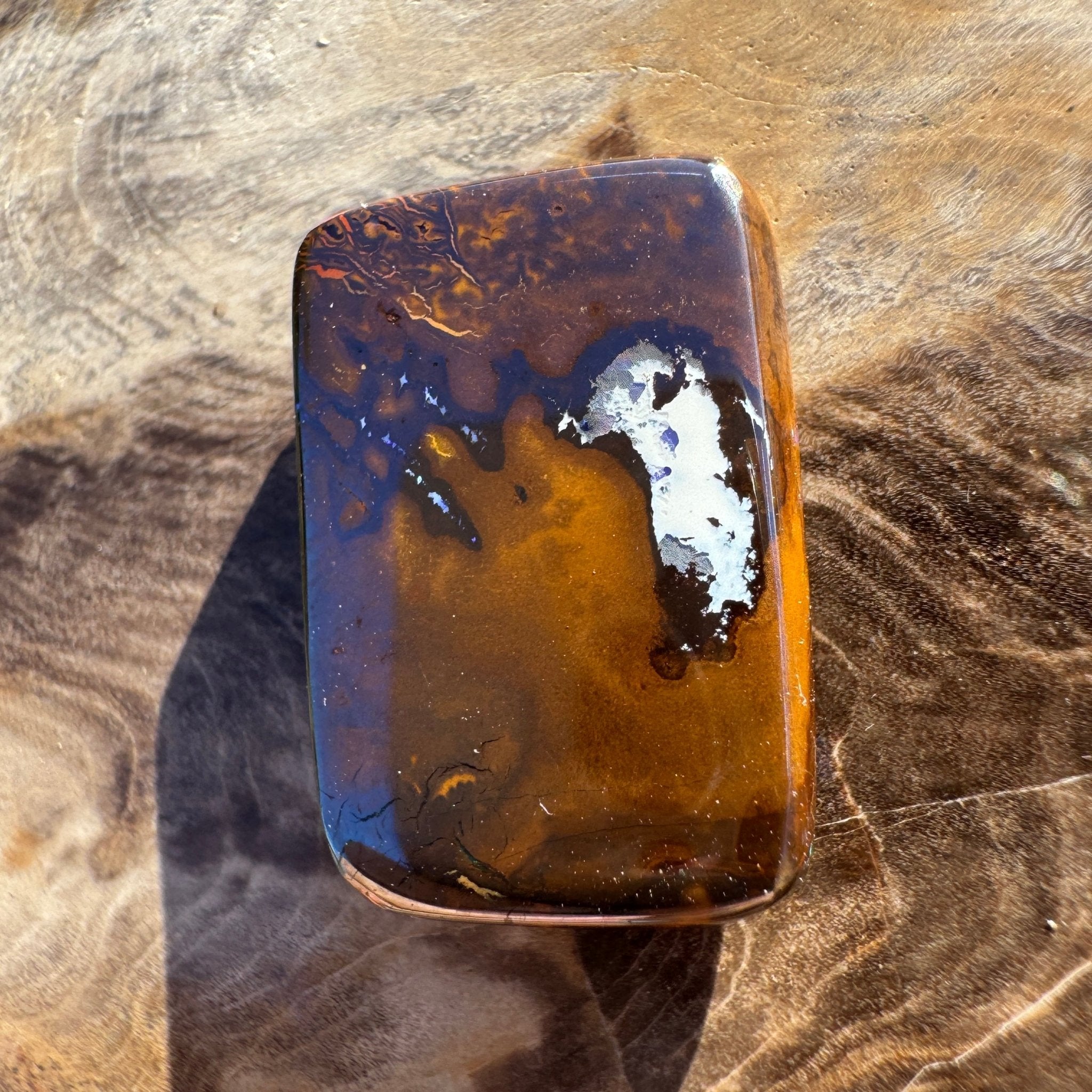 19.4ct Queensland Boulder Opal | Solid Australian Opal | Hand-Cut