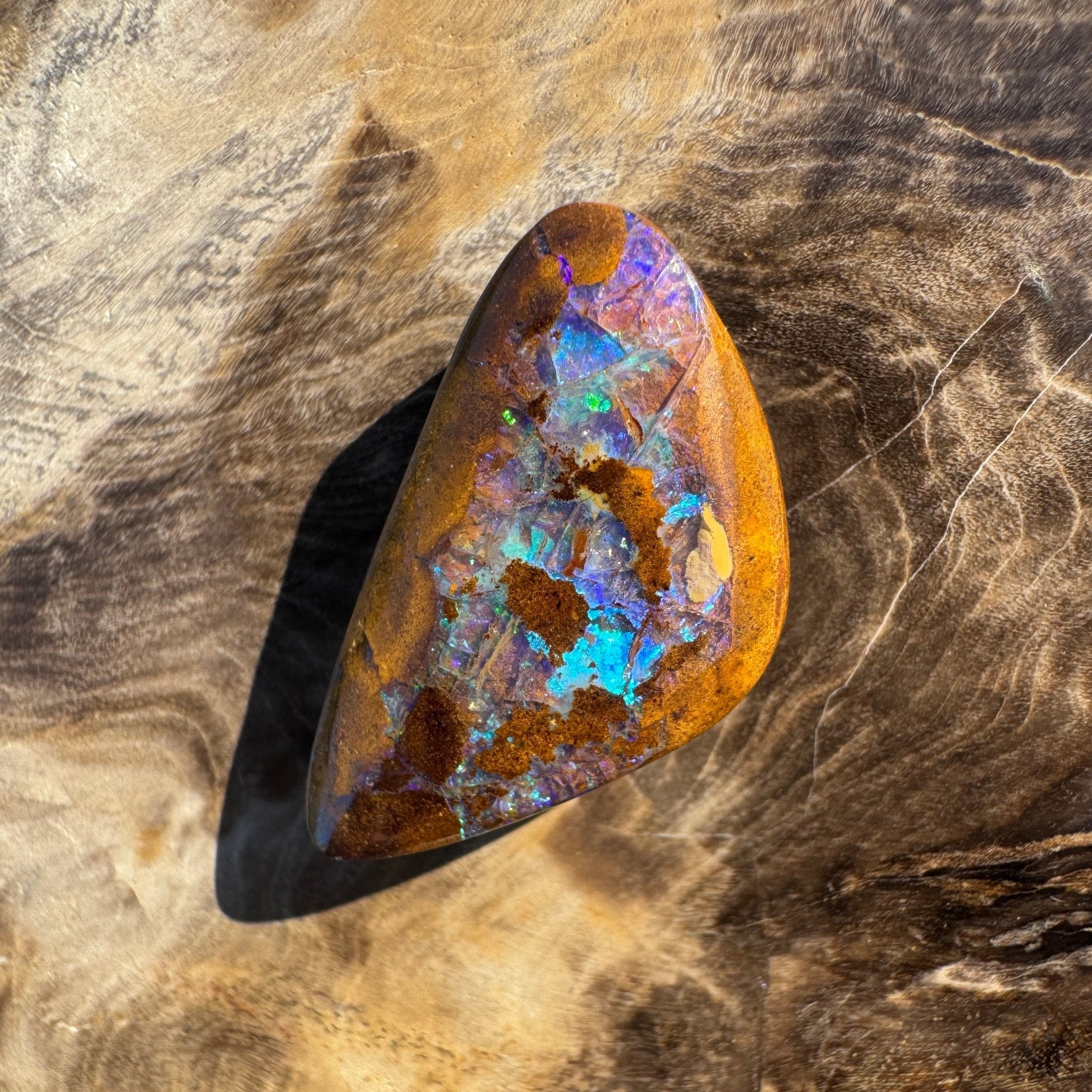 19.6ct Solid Queensland Boulder Opal