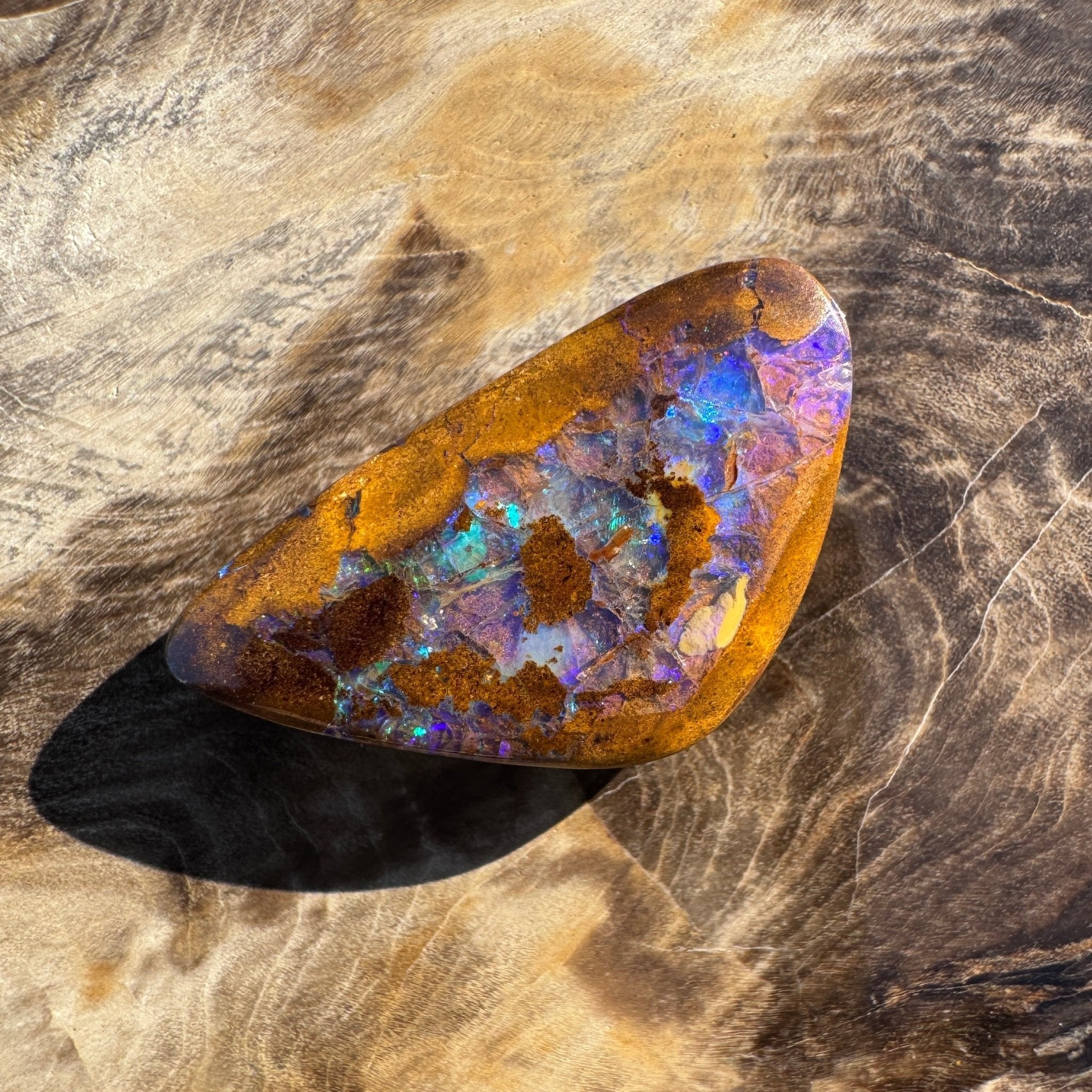 19.6ct Solid Queensland Boulder Opal