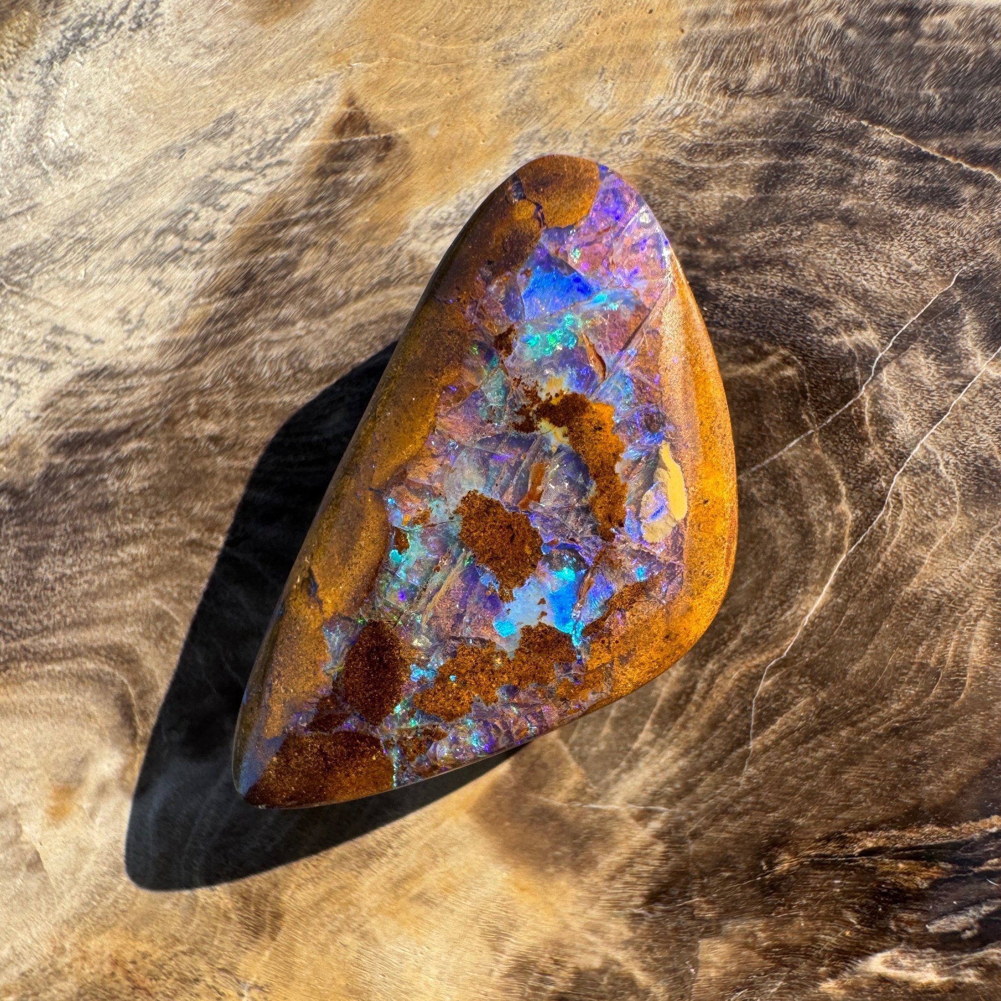 19.6ct Solid Queensland Boulder Opal