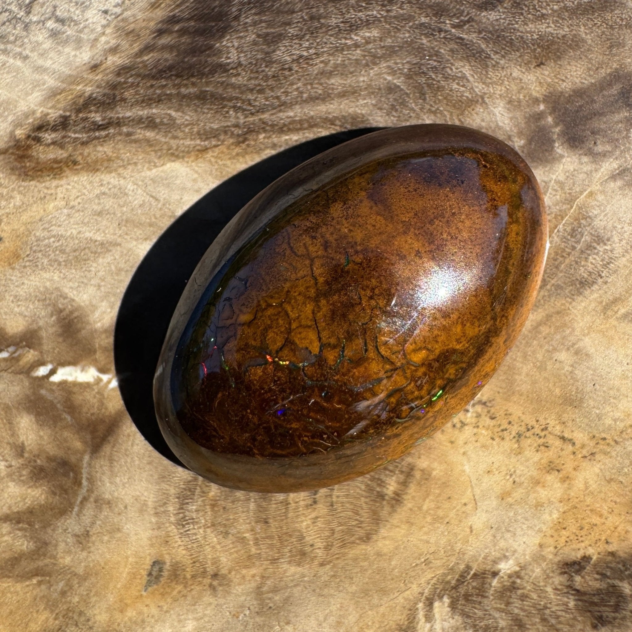 19ct Queensland Boulder Opal | Solid Australian Opal | Hand-Cut