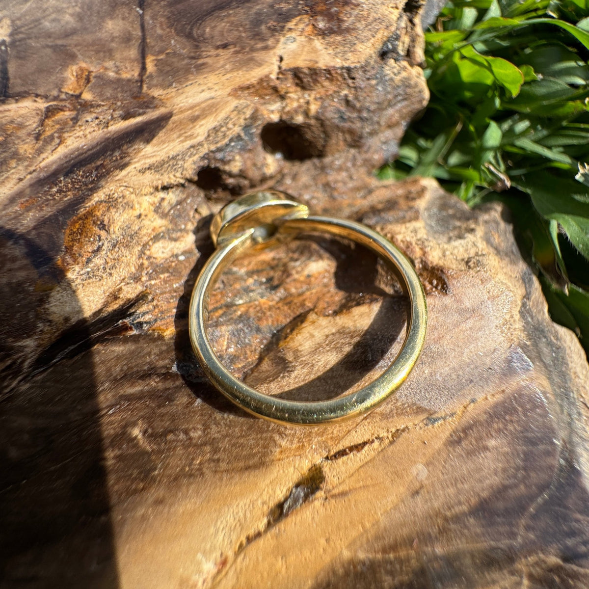 1ct Lightning Ridge Opal Ring ~ 'Kings Canyon Blaze' | 9ct Yellow Gold | Solid Australian Opal