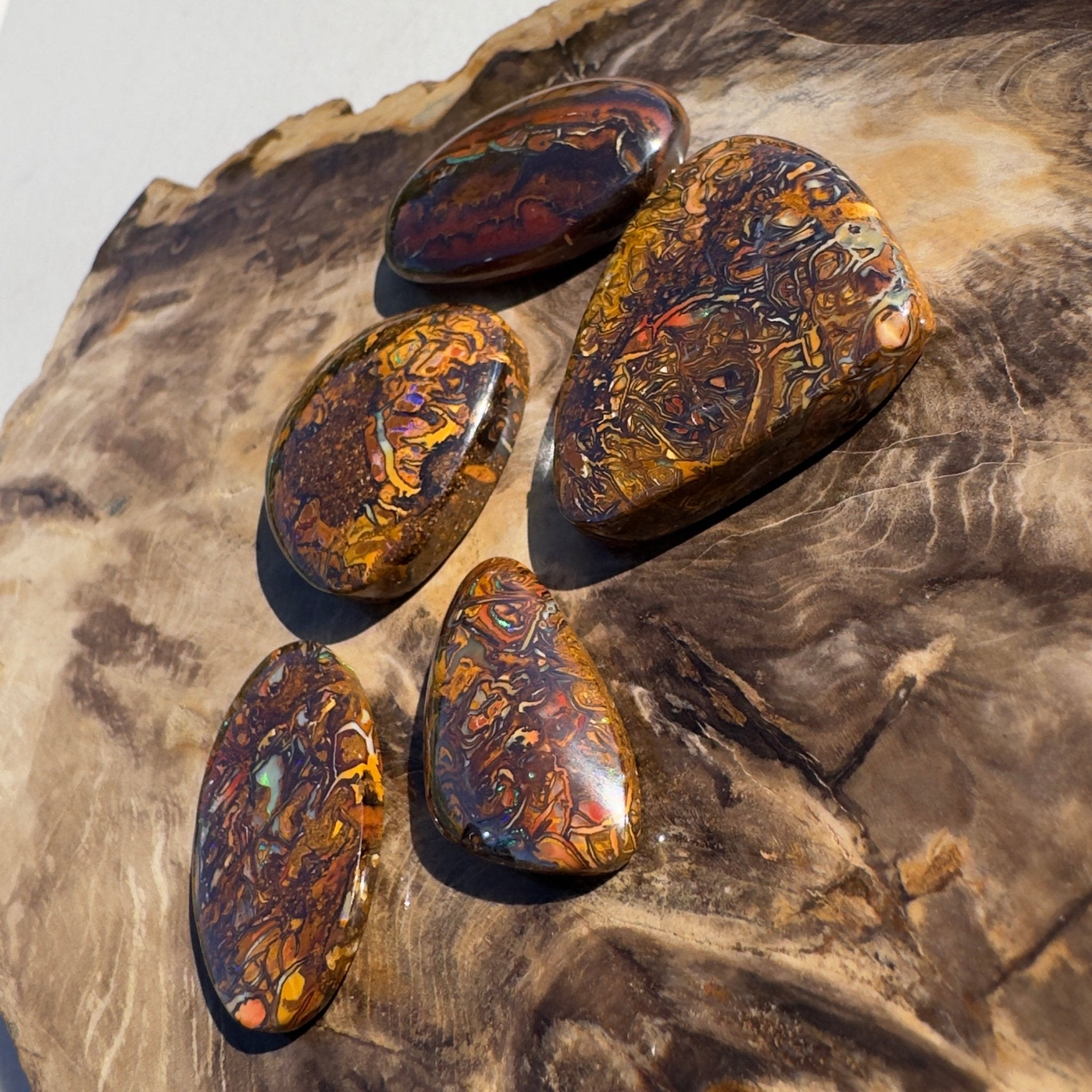 202ct Queensland Boulder Opal Parcel | Solid Australian Opal