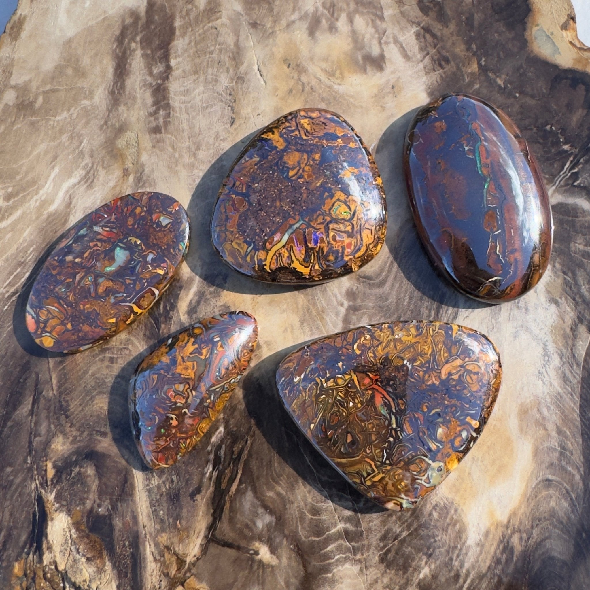 202ct Queensland Boulder Opal Parcel | Solid Australian Opal