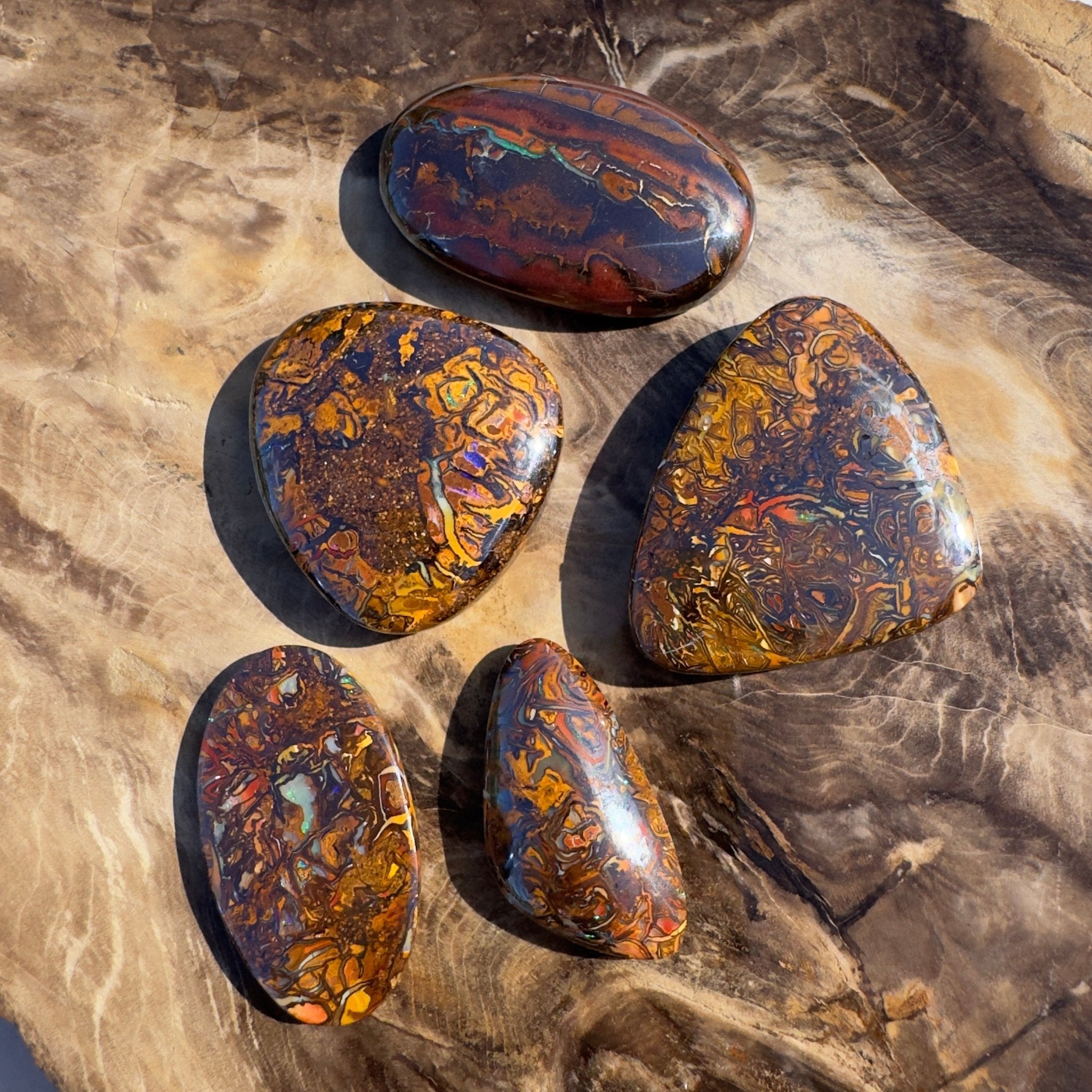 202ct Queensland Boulder Opal Parcel | Solid Australian Opal