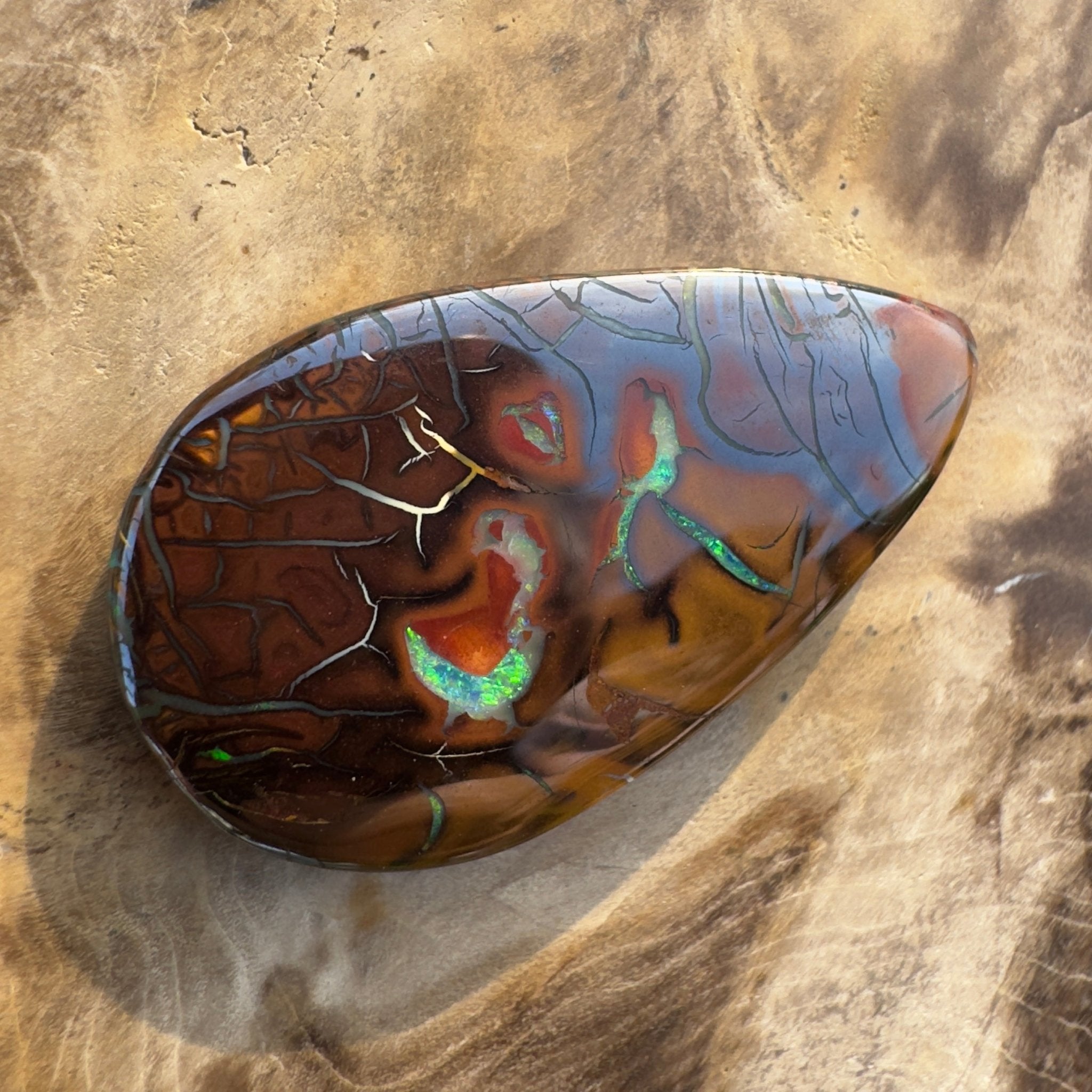 20.5ct Solid Queensland Boulder Opal