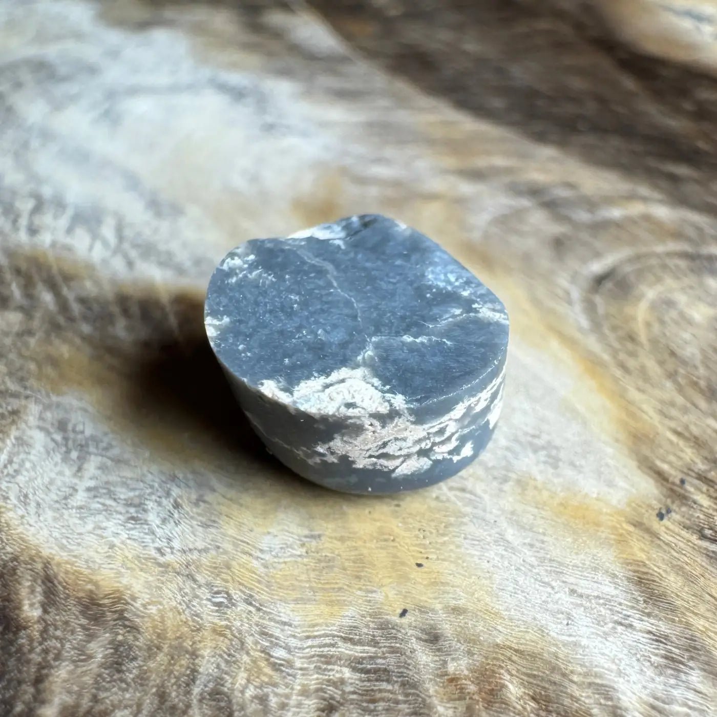 2.0ct Hand - Cut Solid Lightning Ridge Semi Black Opal