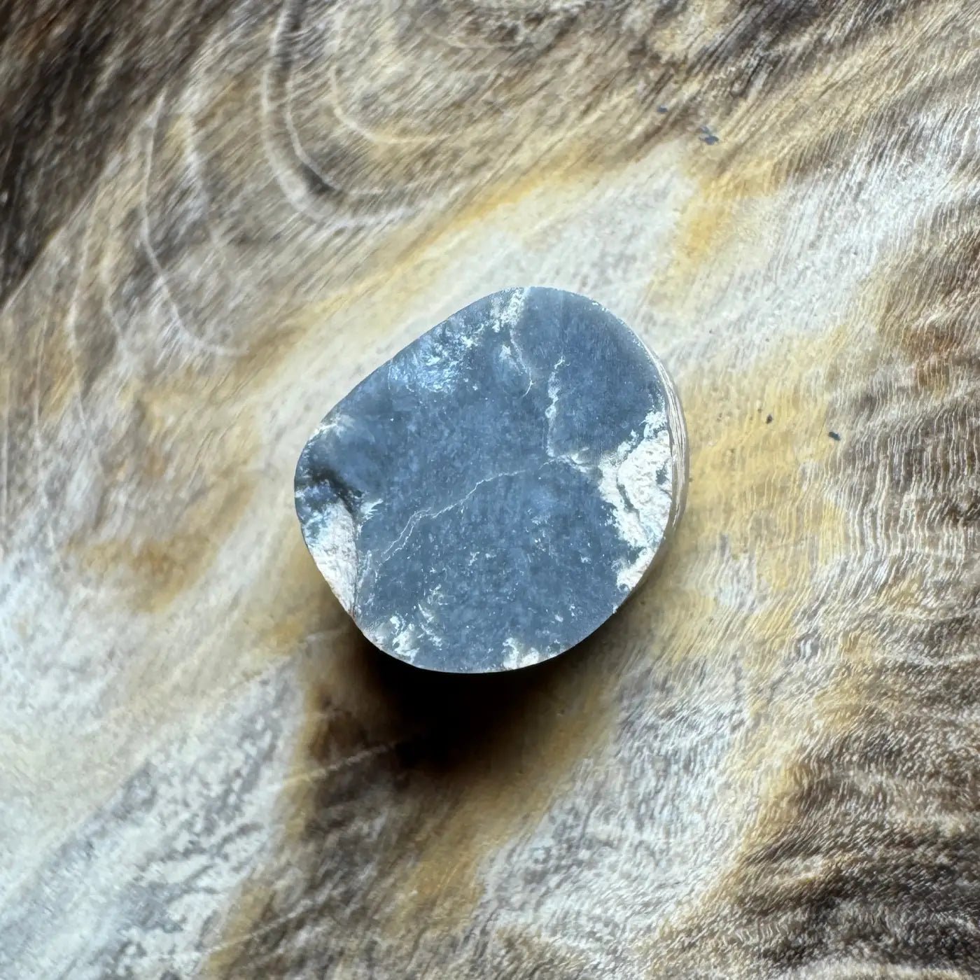 2.0ct Hand - Cut Solid Lightning Ridge Semi Black Opal