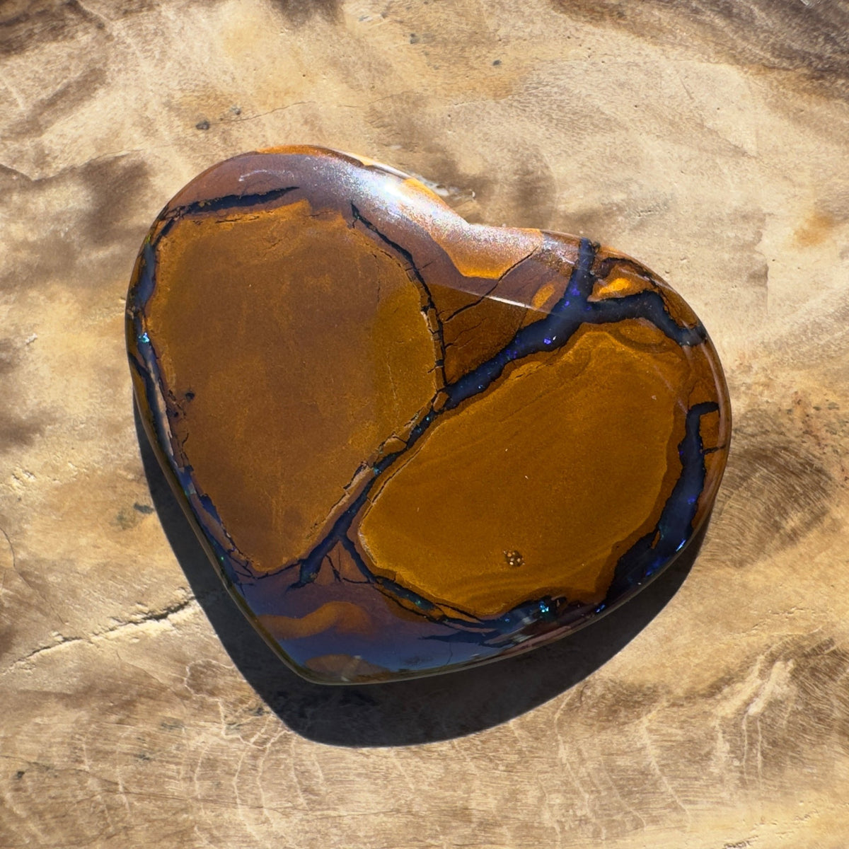 20ct Queensland Boulder Opal | Solid Australian Opal | Hand-Cut