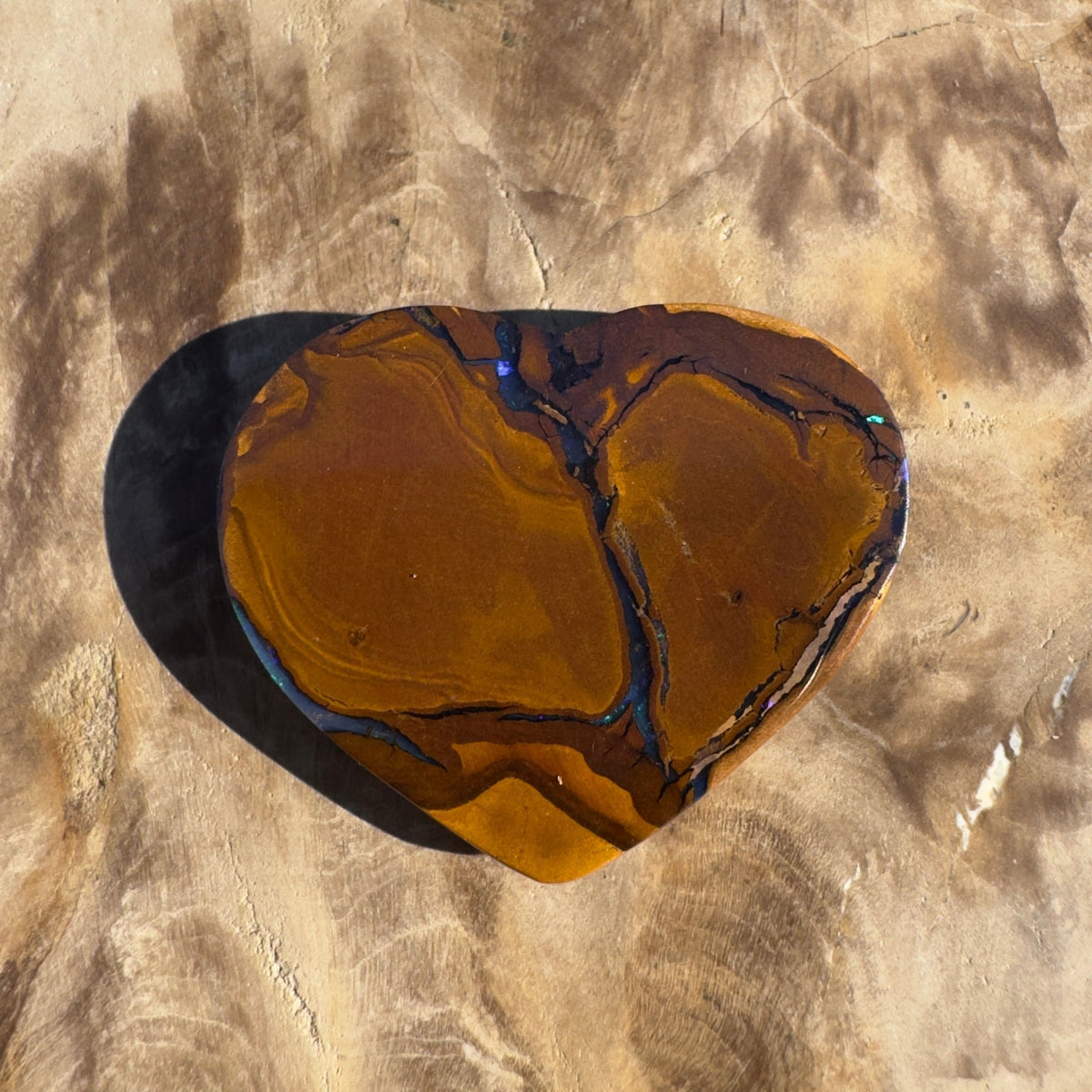 20ct Queensland Boulder Opal | Solid Australian Opal | Hand-Cut