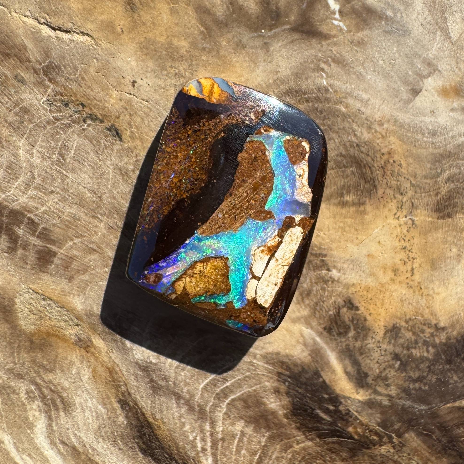 21.3ct Solid Queensland Boulder Opal
