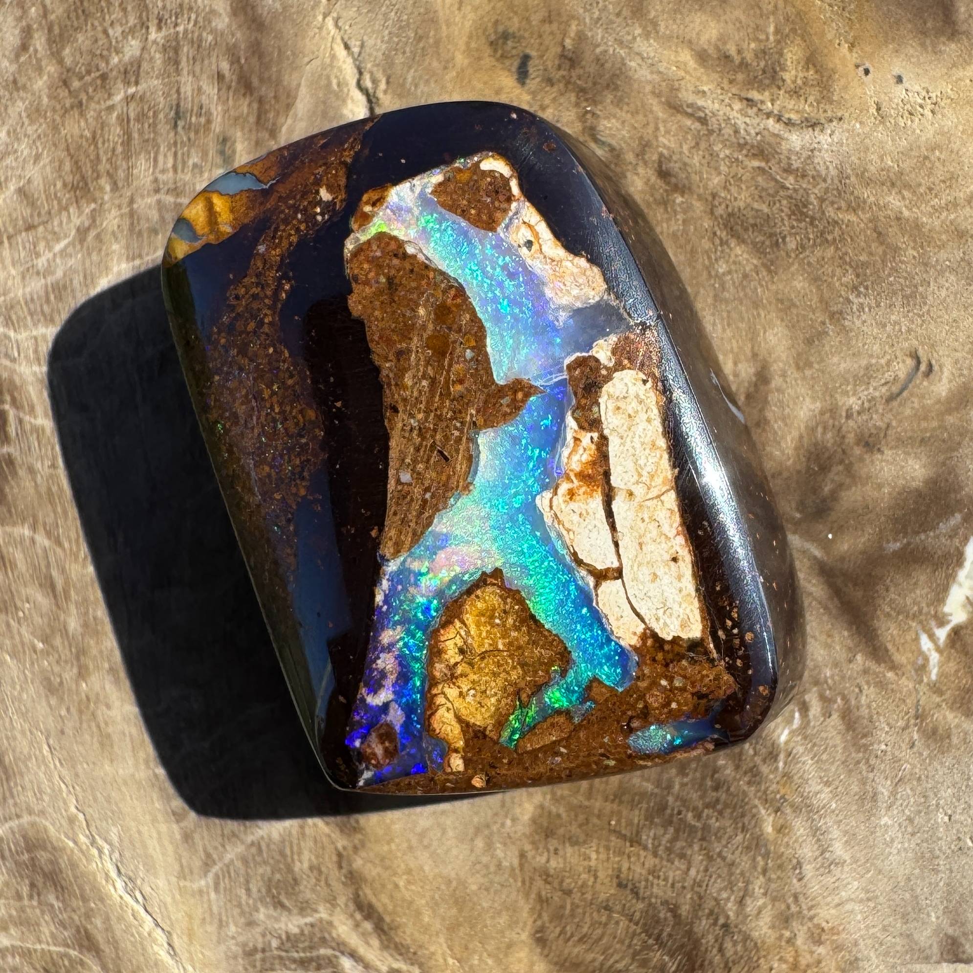 21.3ct Solid Queensland Boulder Opal