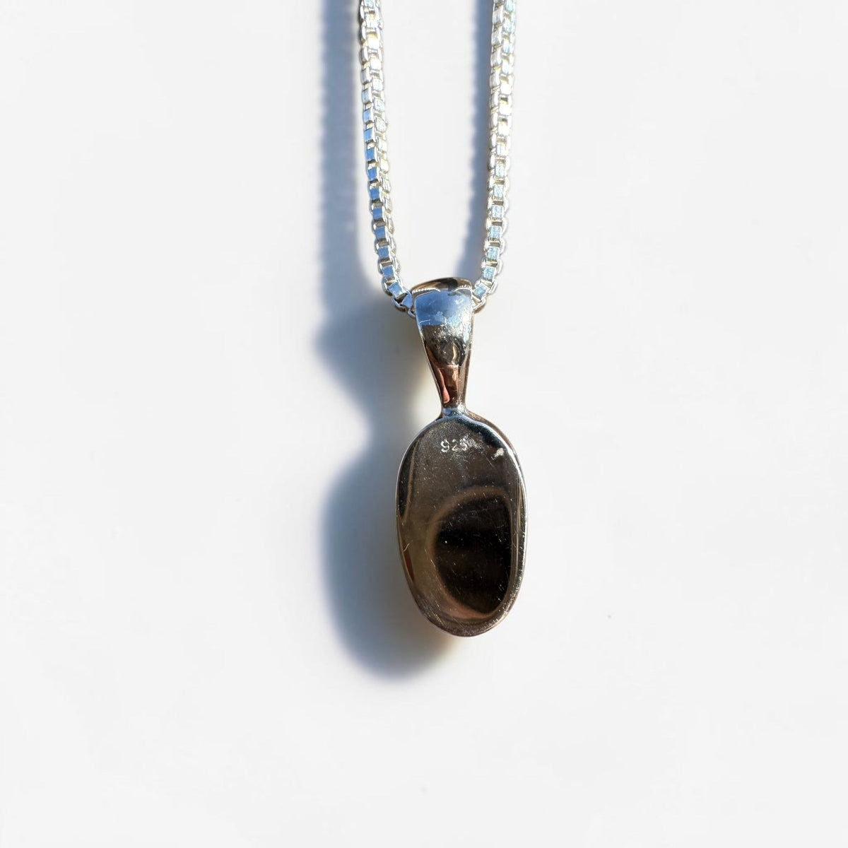 2.1ct Lightning Ridge Opal Pendant Necklace ~ 'Collarenebri Firelight' | 925 Sterling Silver | Solid Australian Opal