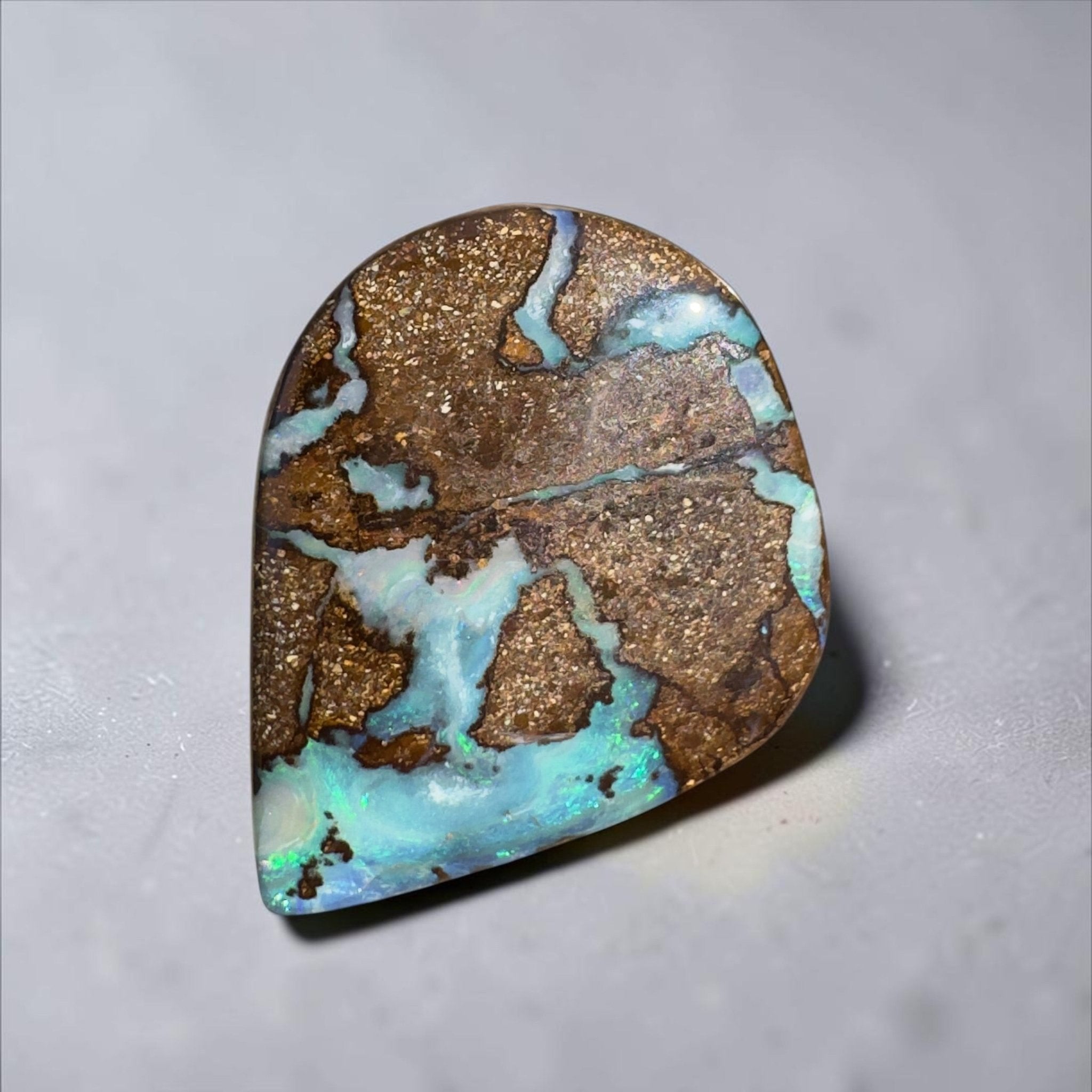 22ct Queensland Boulder Opal | Solid Australian Opal | Hand-Cut
