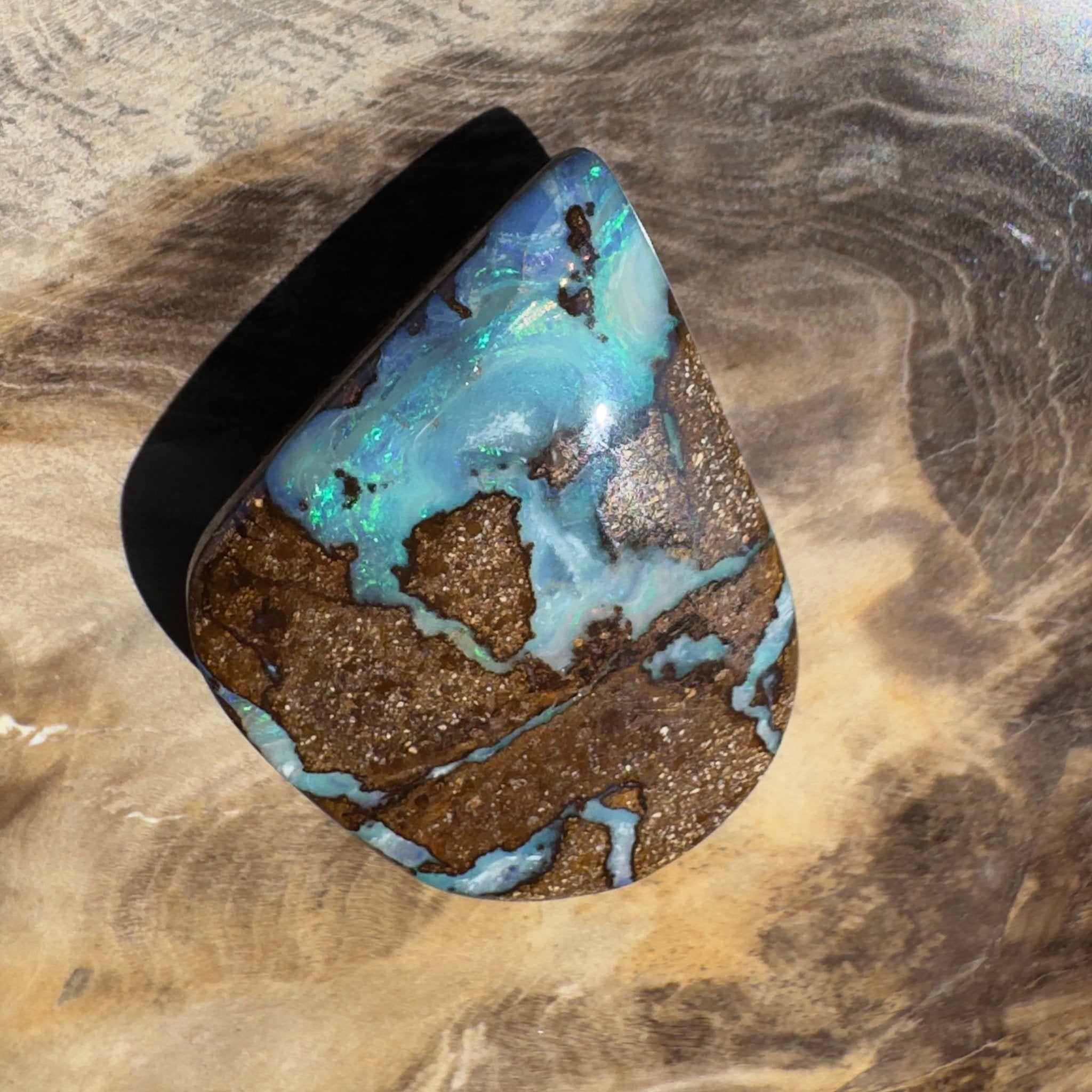 22ct Queensland Boulder Opal | Solid Australian Opal | Hand-Cut