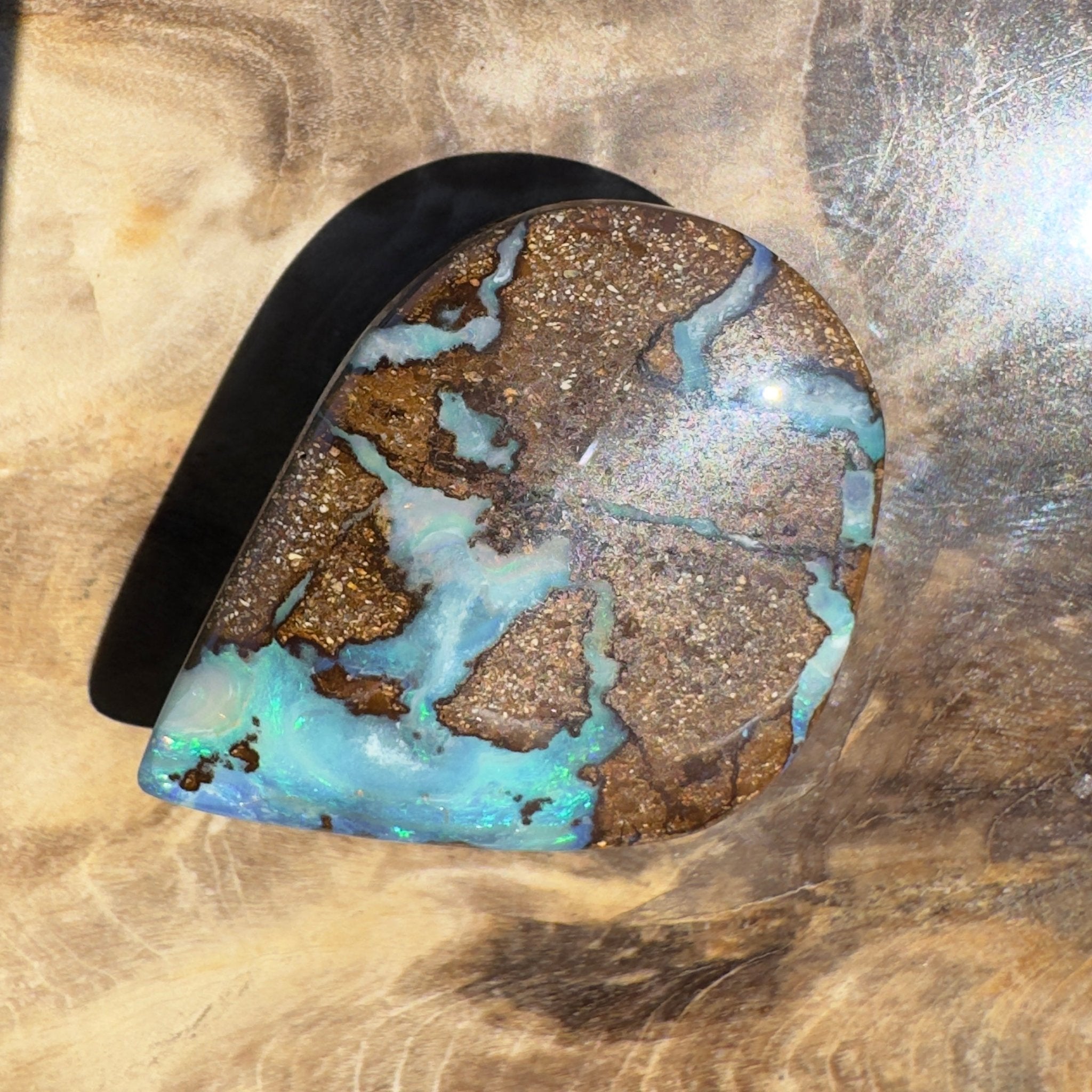 22ct Queensland Boulder Opal | Solid Australian Opal | Hand-Cut