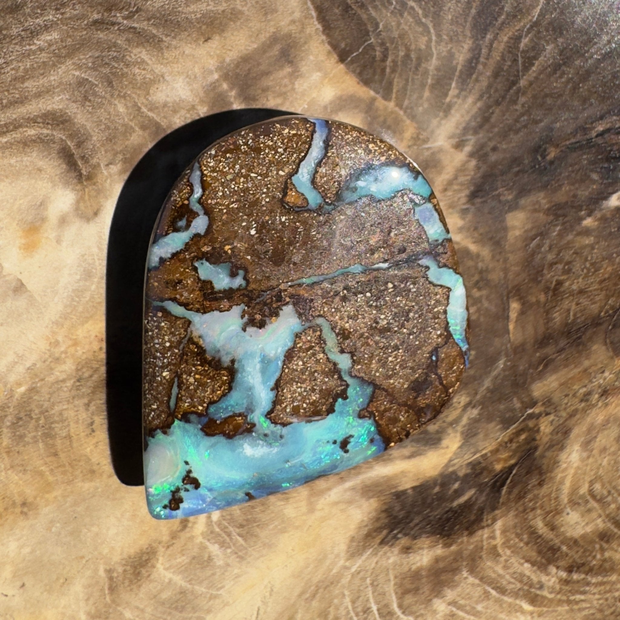 22ct Queensland Boulder Opal | Solid Australian Opal | Hand-Cut