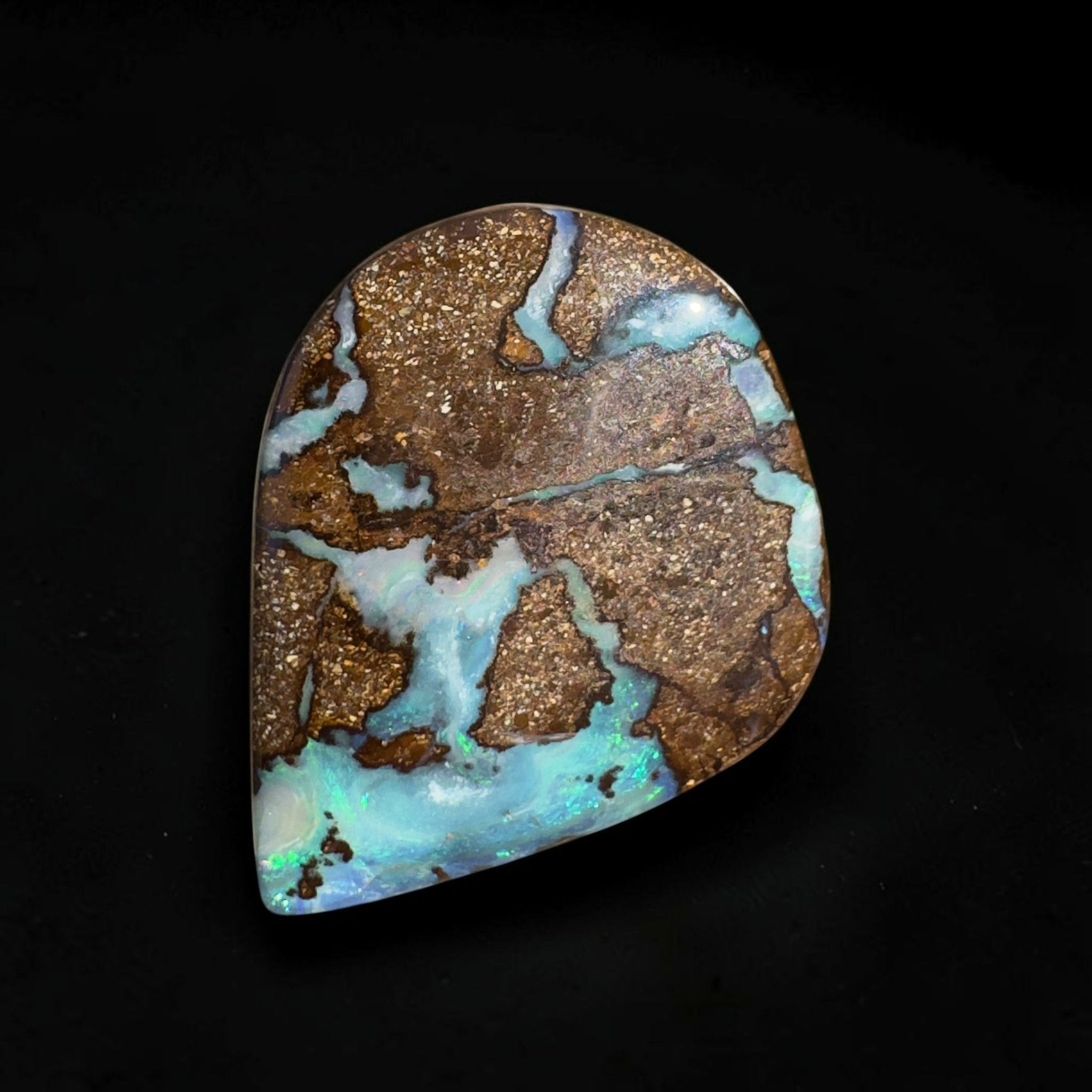 22ct Queensland Boulder Opal | Solid Australian Opal | Hand-Cut