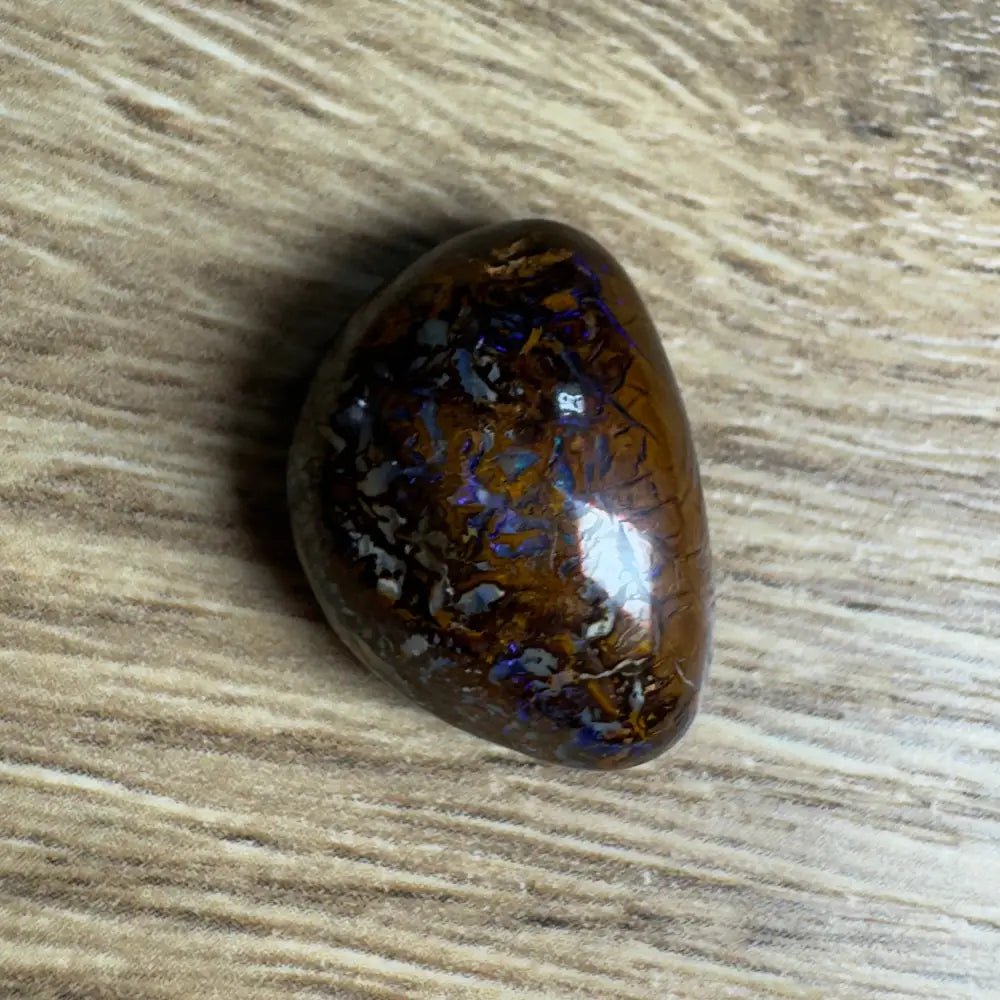 23.4ct Hand - cut Queensland Boulder Opal