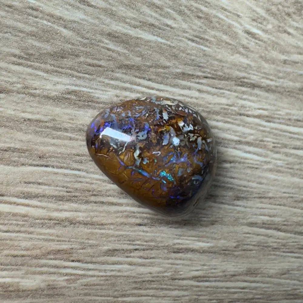 23.4ct Hand - cut Queensland Boulder Opal